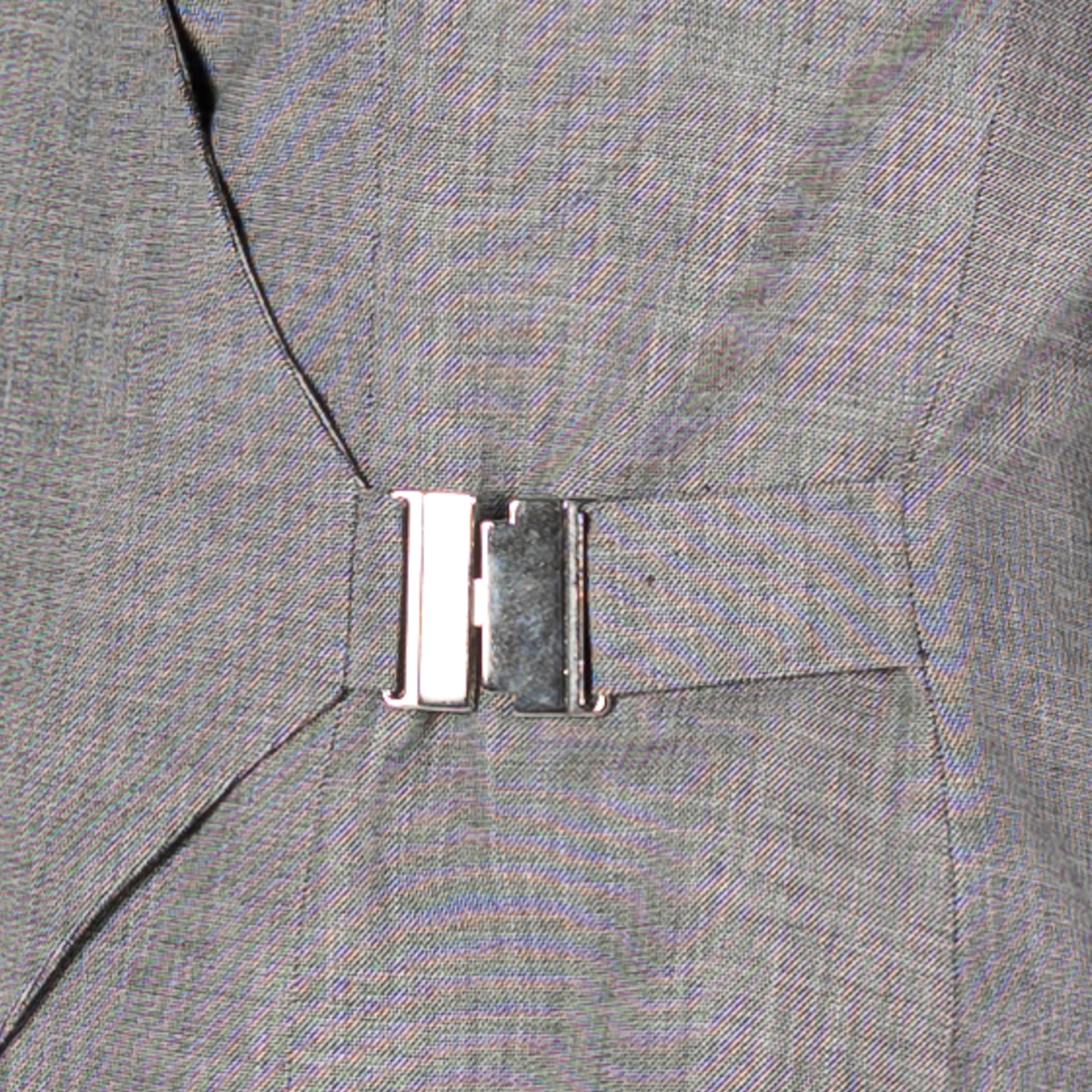 Gary's Cheviot Gilet de Travail Femme Gris Boucle