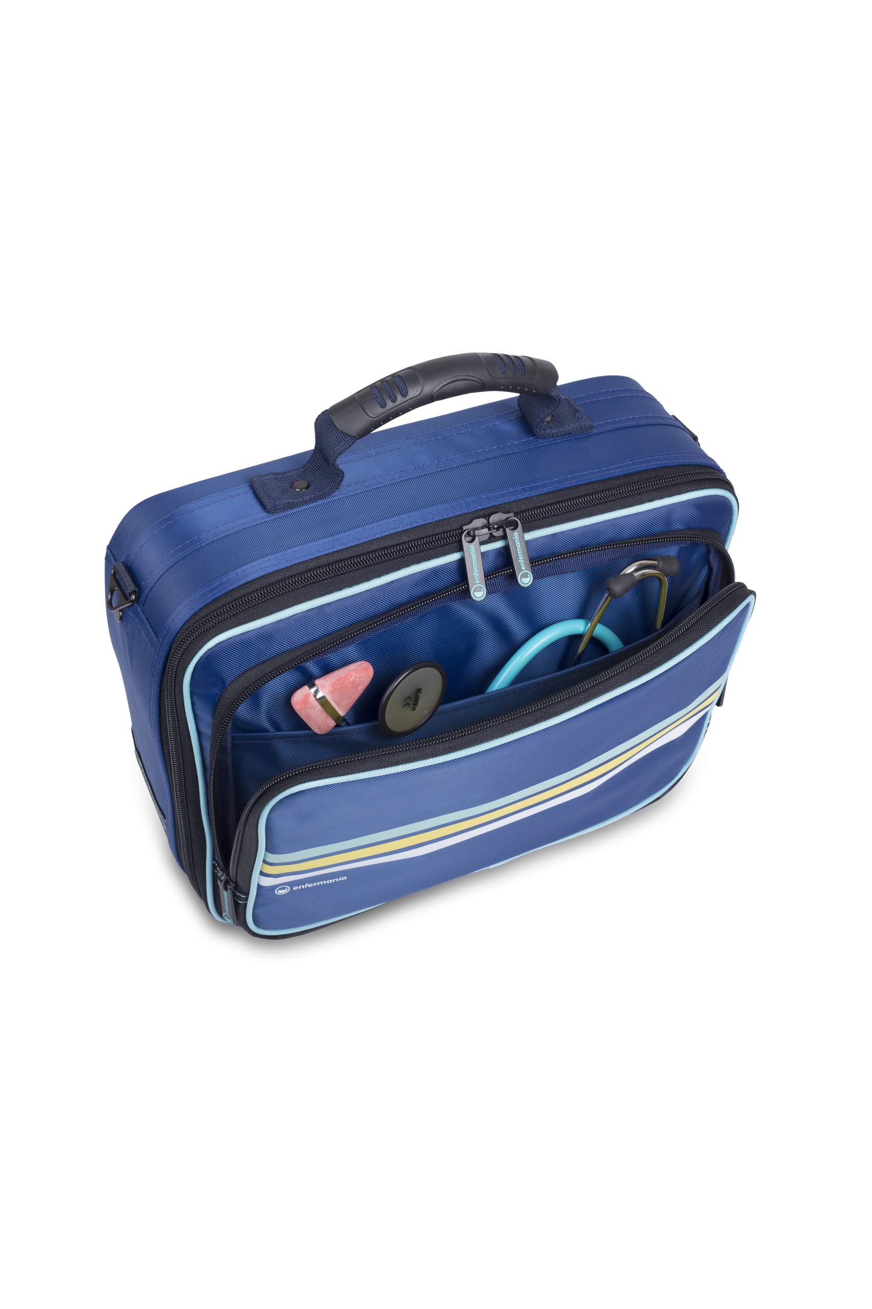 Enfermania Eighties Blue mallette médicale domicile bandoulière