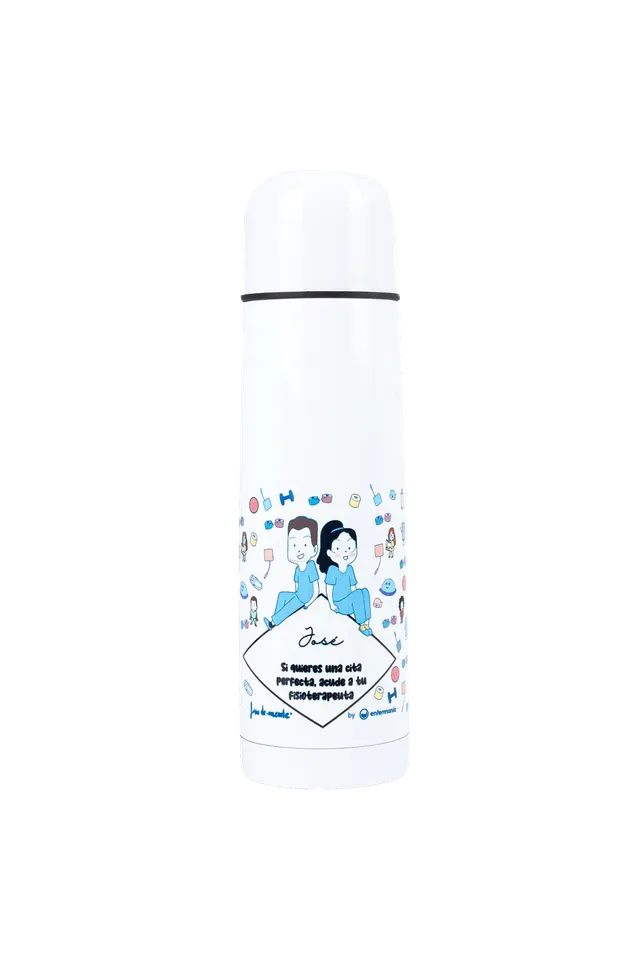Enfermania Regalos thermos inox Fisio 700 ml acier