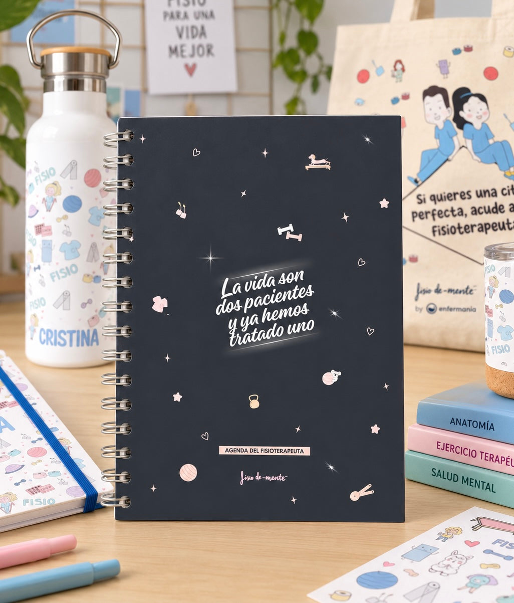 Enfermania Papelería Agenda kiné Fisio 2027 semaine