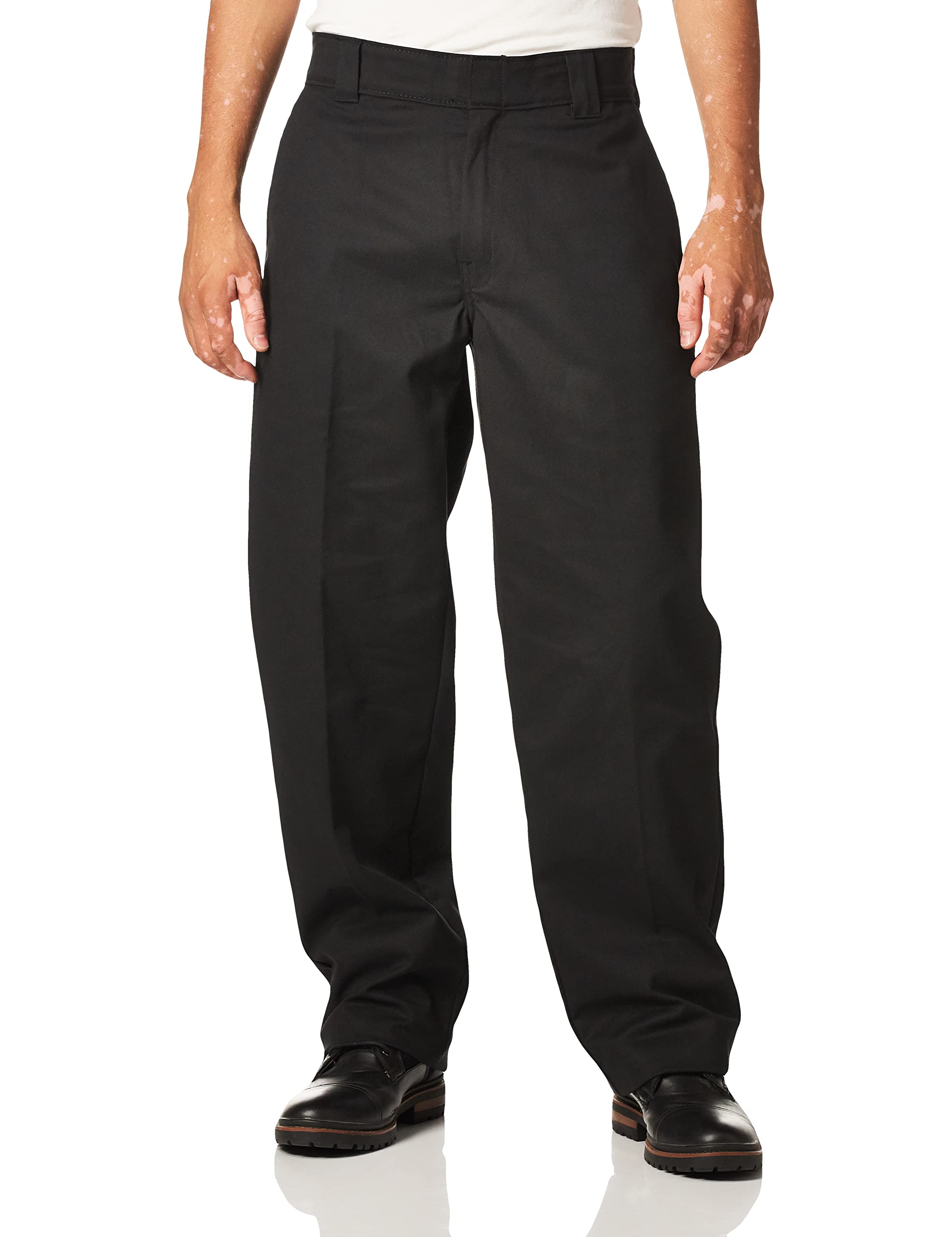 Dickies Pantalon Travail Regular Fit Noir Sergé Stretch