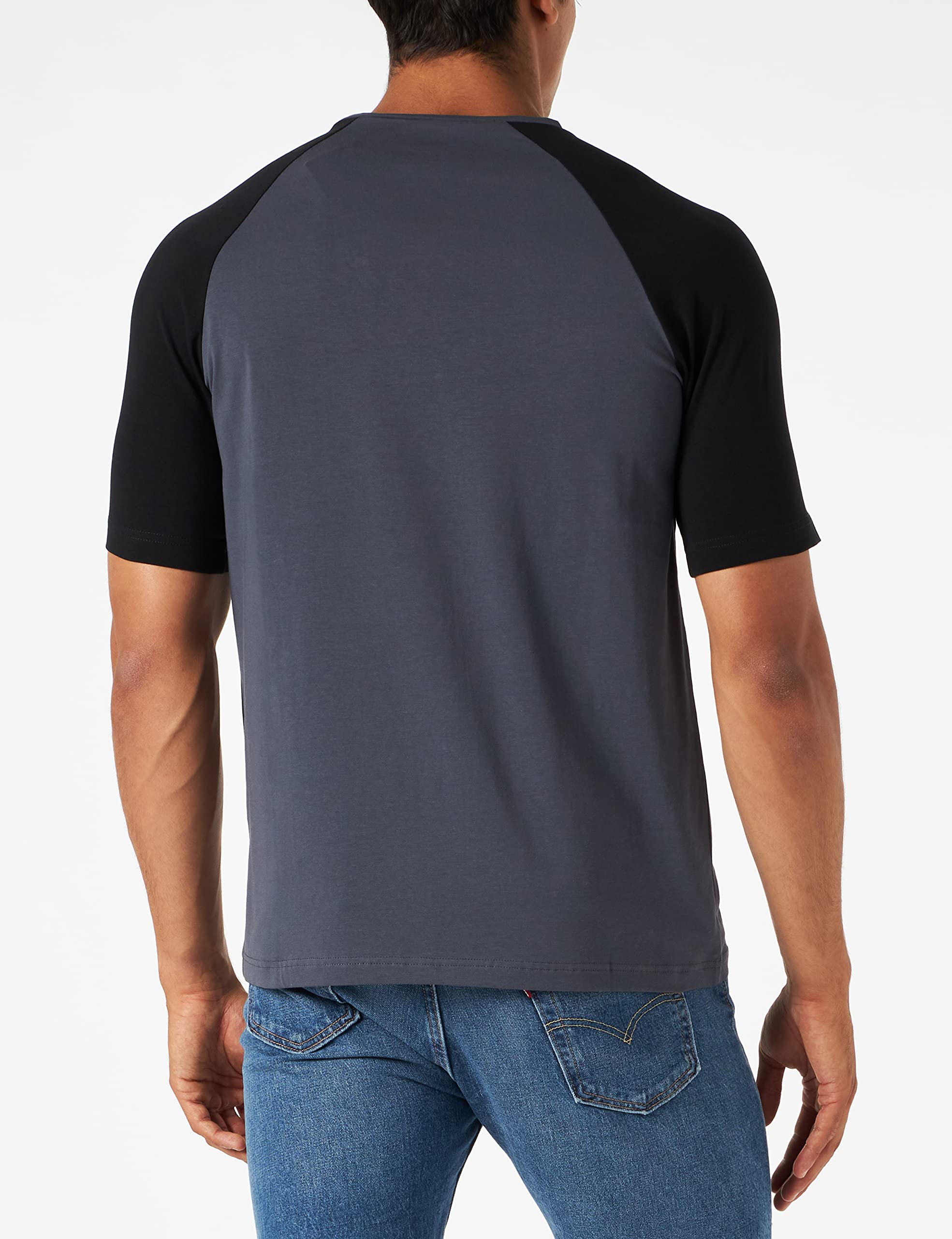Dickies Two Tone t-shirt travail gris noir taille S stretch