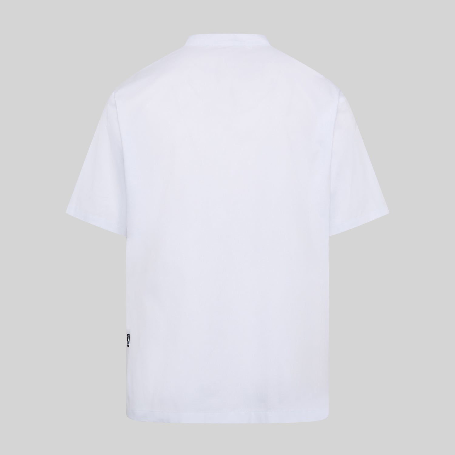 GARY'S Luque veste cuisine unisexe col mao blanche manches courtes
