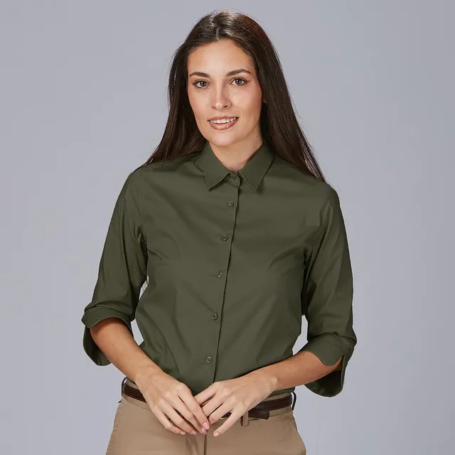 Gary's Beatrice chemise femme noire 3/4 taille XS