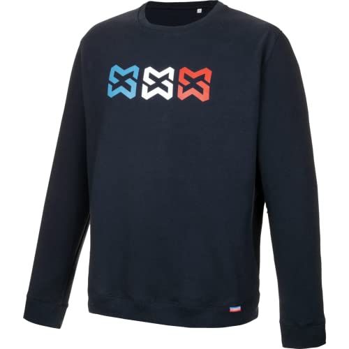 Würth MODYF Made in France sweat col rond marine coton bio