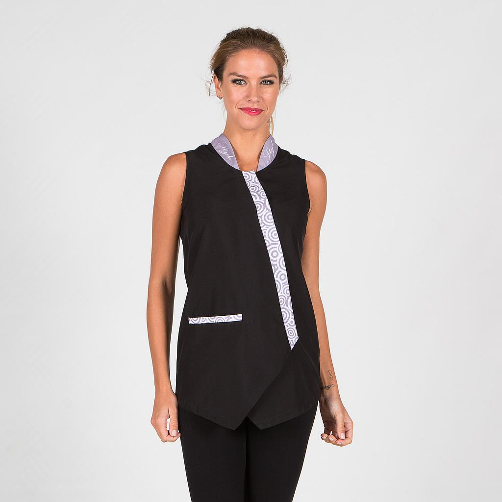 Gary's Petunia Tunique femme blouse noire XS polyester
