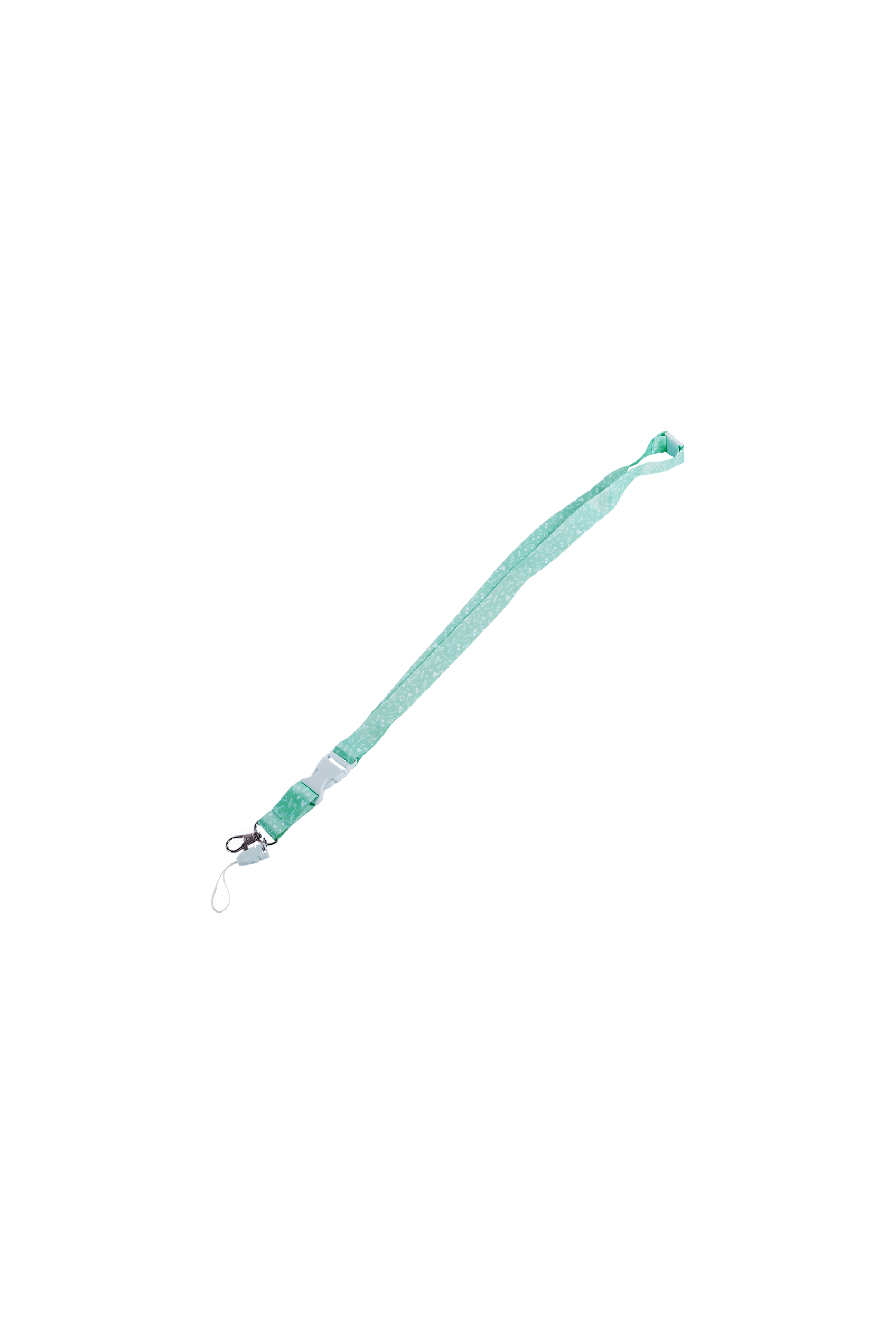 Enfermania Sweet Tour de Cou Lanyard Infirmière Aqua Rose