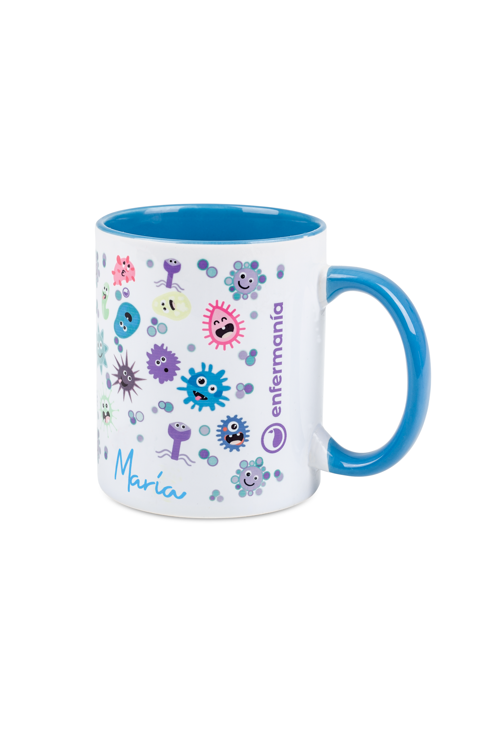 Enfermania Regalos Tasse céramique bleu clair 350 ml
