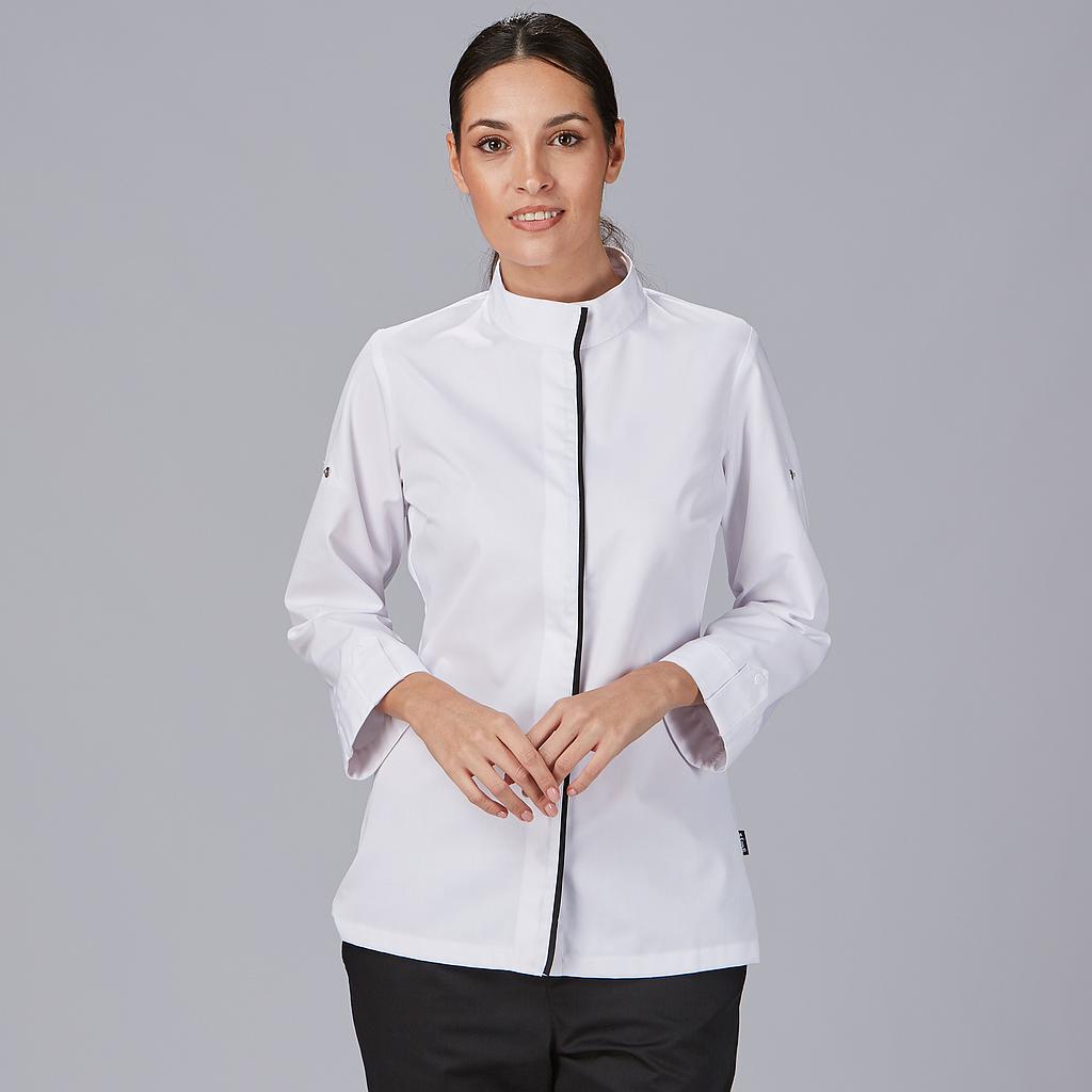 Gary's Medina veste cuisine femme noire cintrée respirante