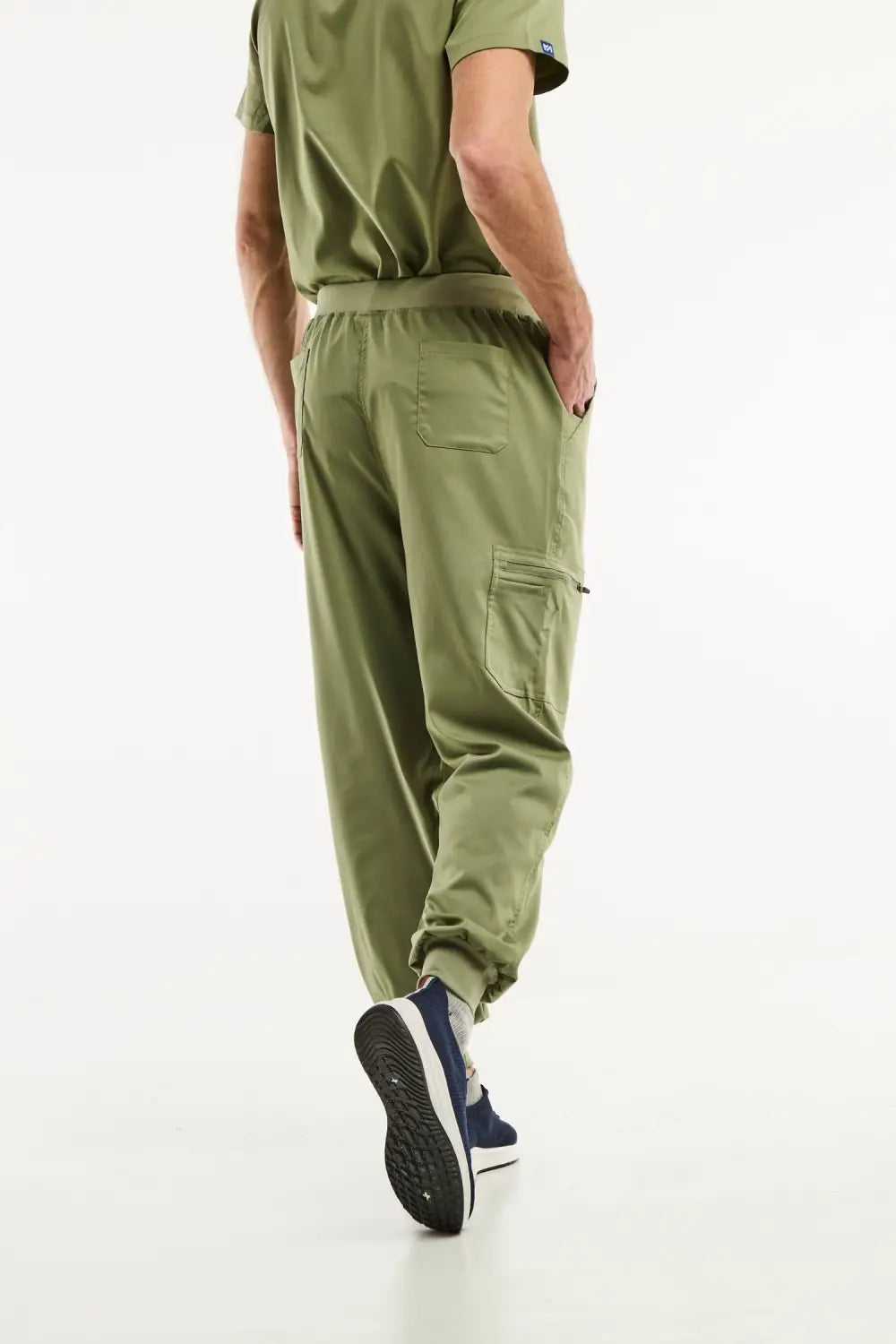 Aelin LUCA Jogger pantalon médical homme vert olive