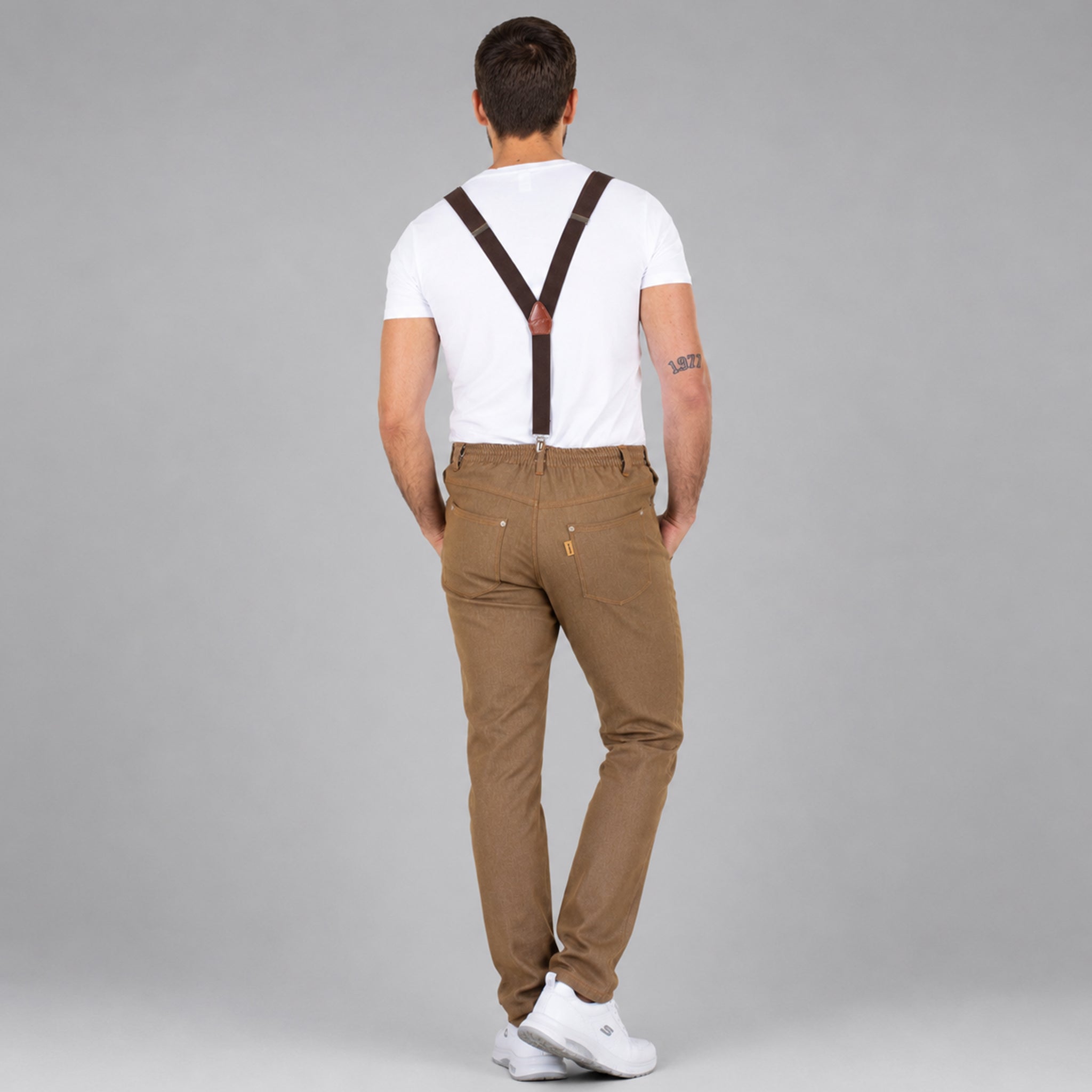 Gary's Denim salopette travail unisexe stretch
