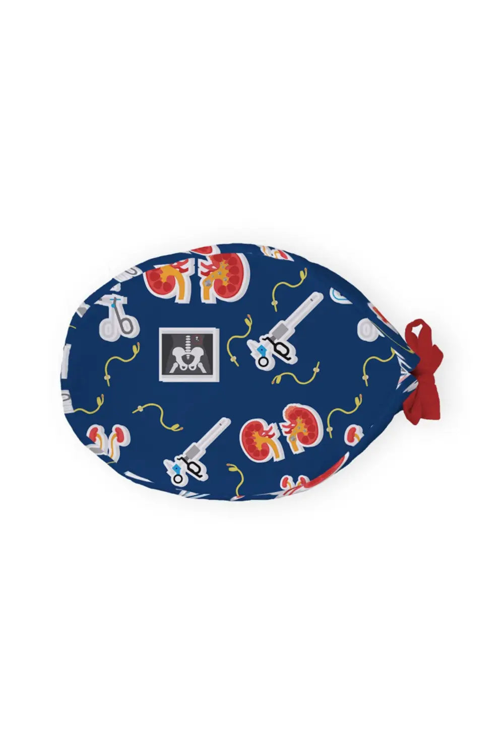 Aelin Paris calot de bloc bleu motifs urologie polyester