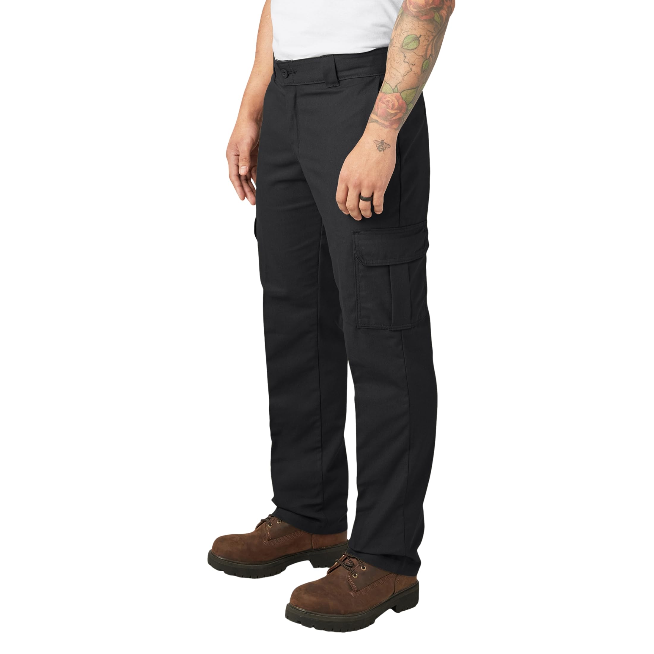 Dickies Slim cargo pantalon travail homme noir