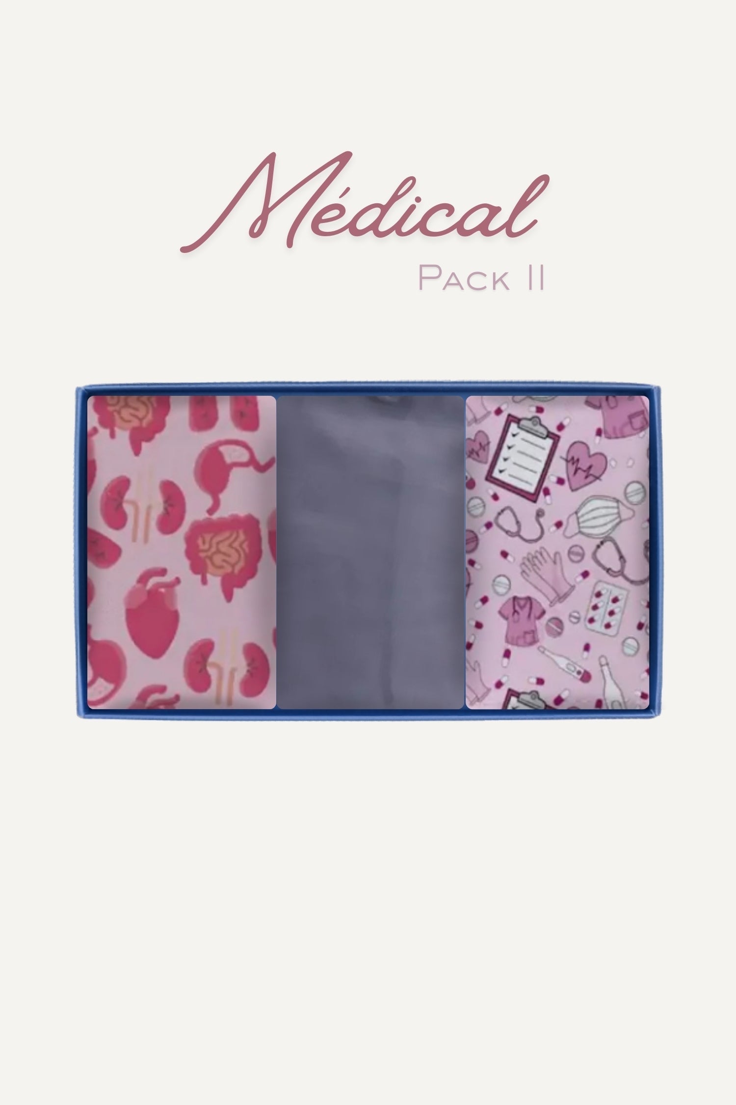 Aelin Paris Pack 3 calots bloc Iconique Classique Uni