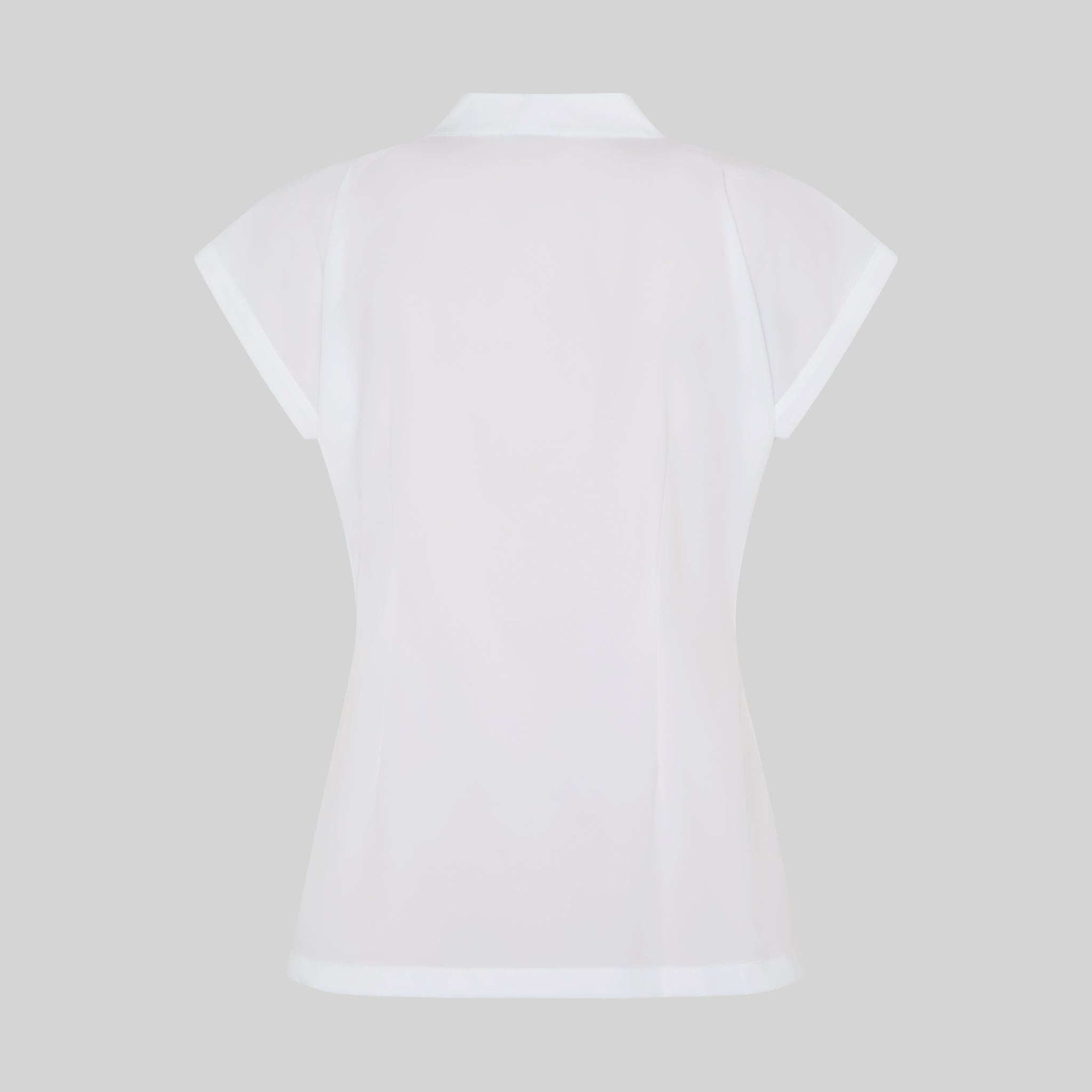 Gary's Musa Blouse Médicale Femme Noire Zip M/Courtes