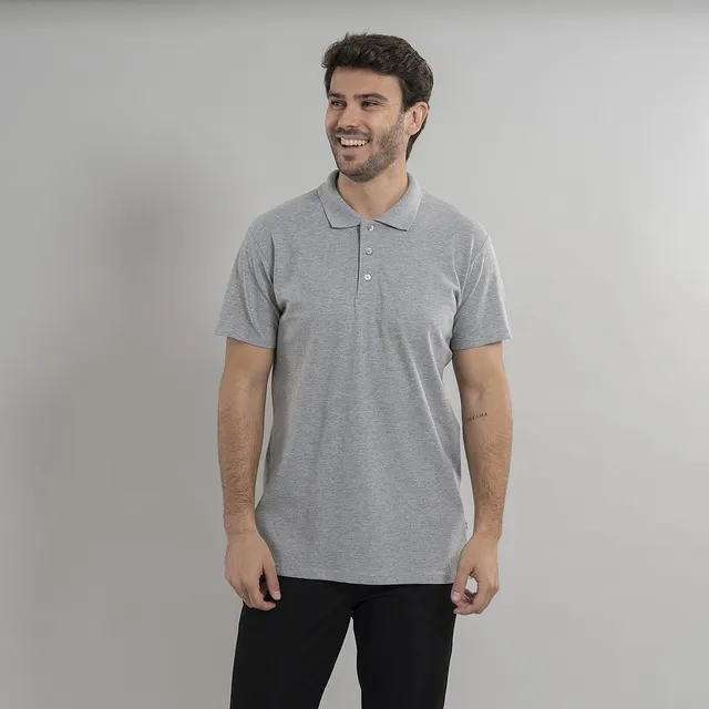 GARY'S Olvera polo travail homme piqué coton noir