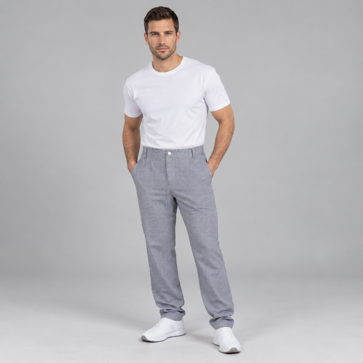 Gary's Pants pantalon cuisinier vichy pied-de-poule