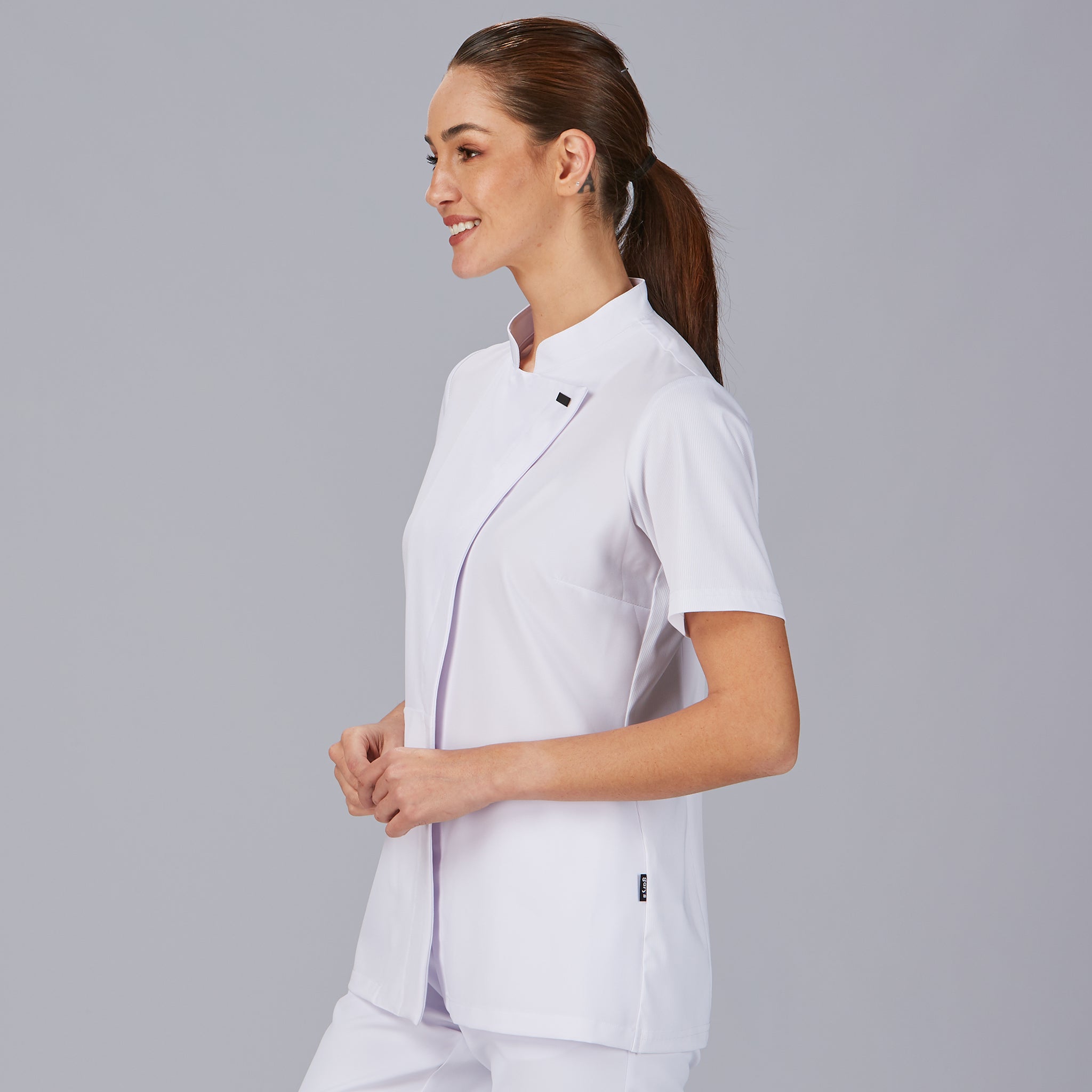 GARY'S Della blouse medicale noire microfibre XS