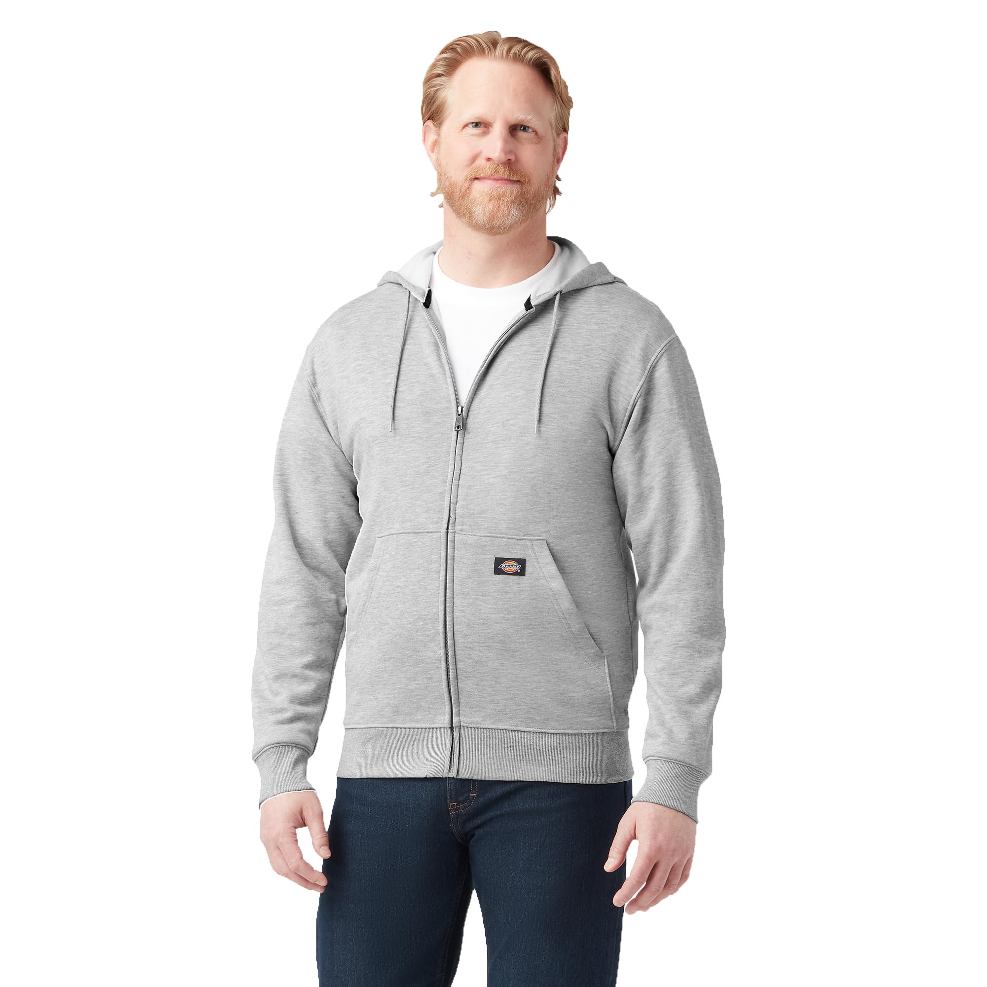 Dickies Sweat Capuche Zip Polaire Travail Noir M