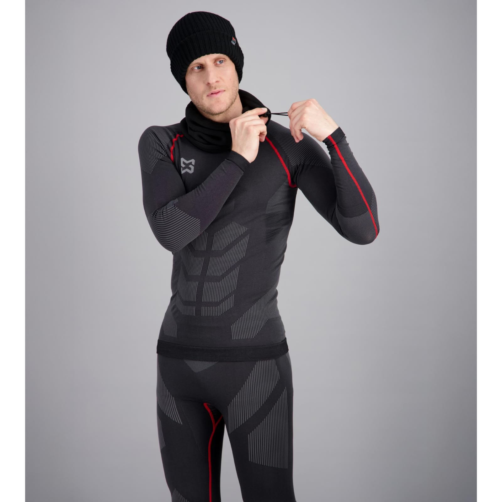 Würth MODYF Basics sous-vêtement thermique noir chaud respirant