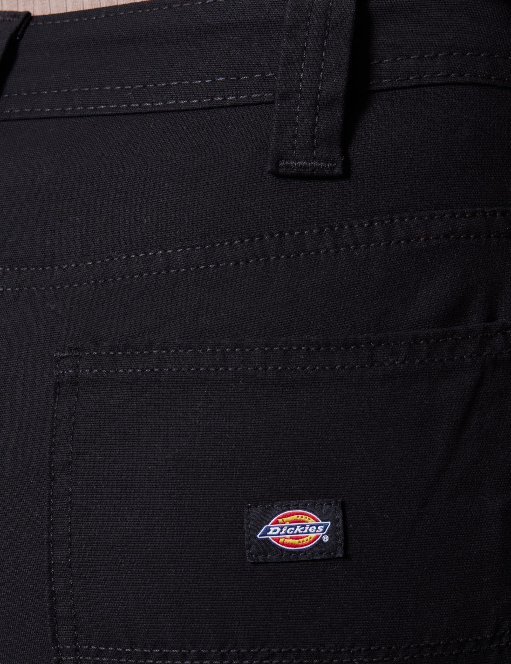 Dickies Carpenter Duck Short Femme Noir 32W Toile