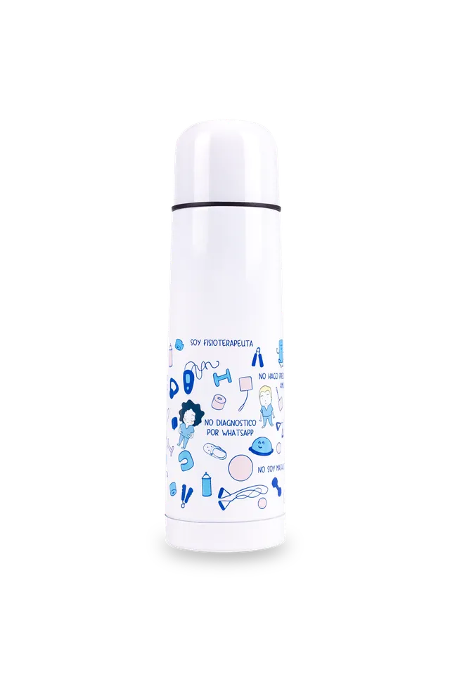 Enfermania Regalos bouteille thermos 500 ml inox imprimé