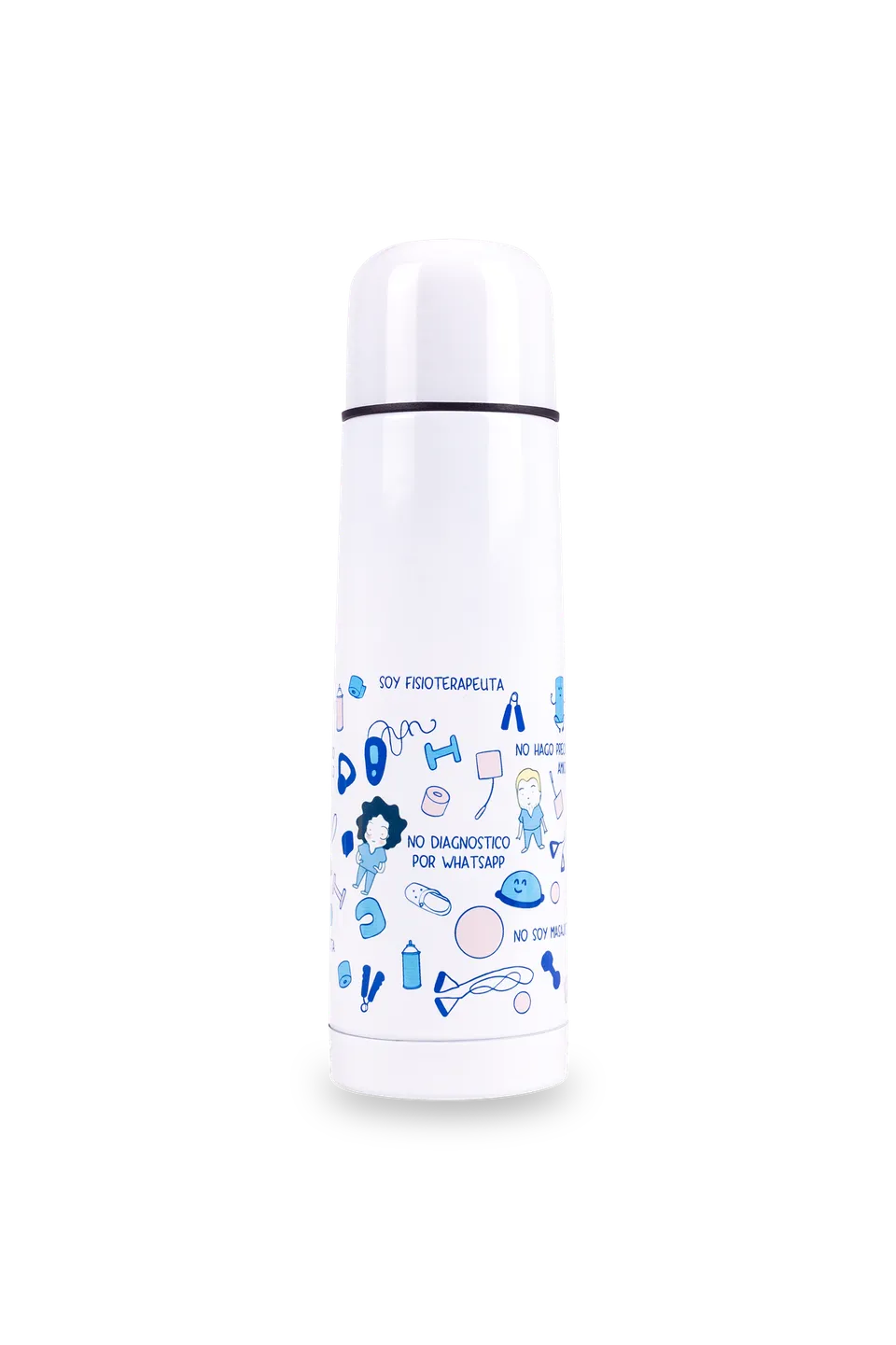 Enfermania Regalos bouteille thermos 500 ml inox imprimé