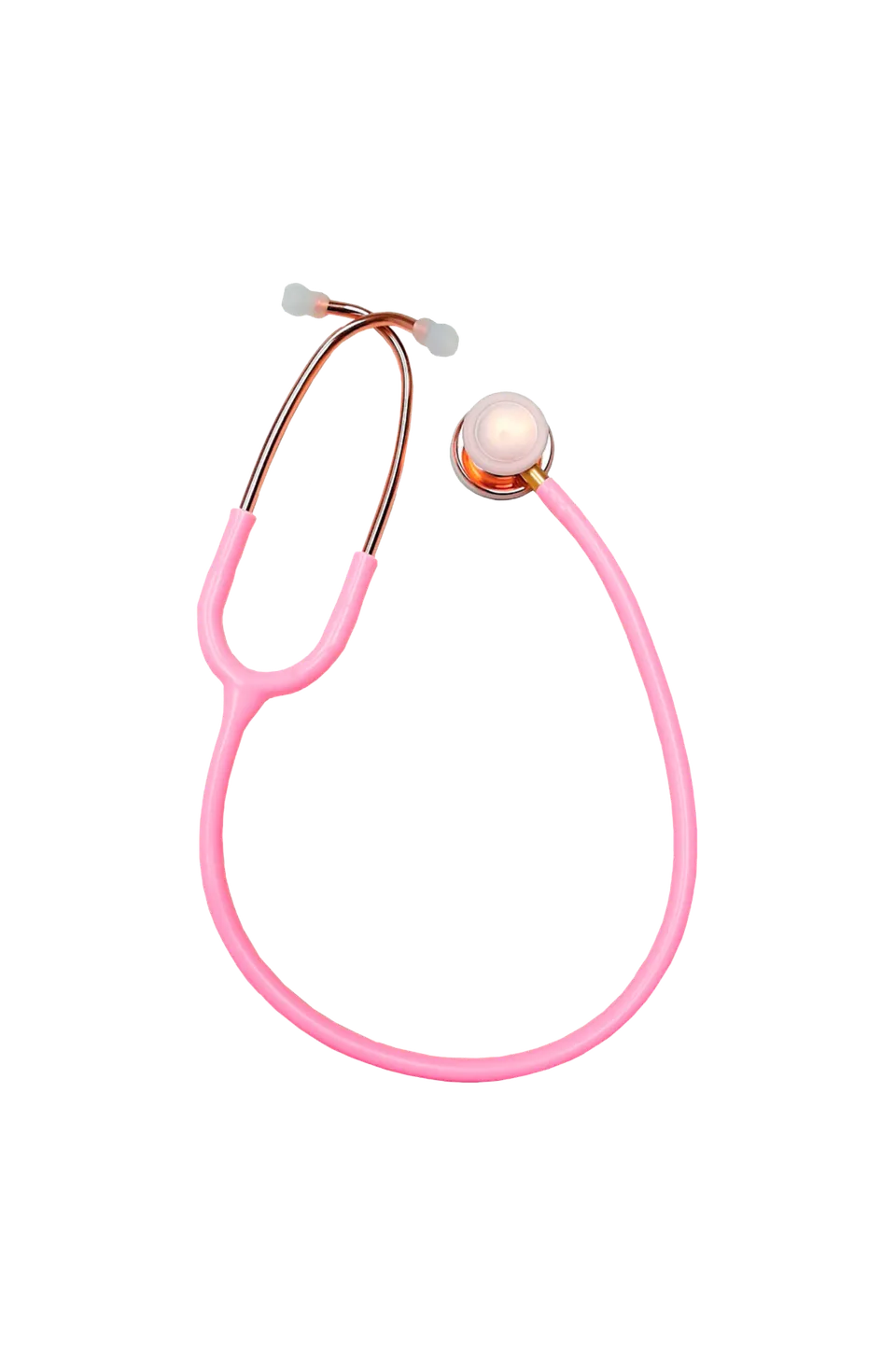 Enfermania Duovitec stéthoscope rose double pavillon inox
