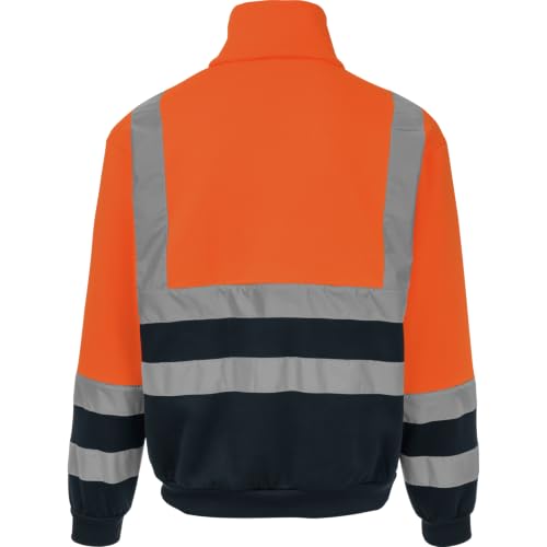 Würth MODYF Lumen sweat zippé haute visibilité 3XL orange