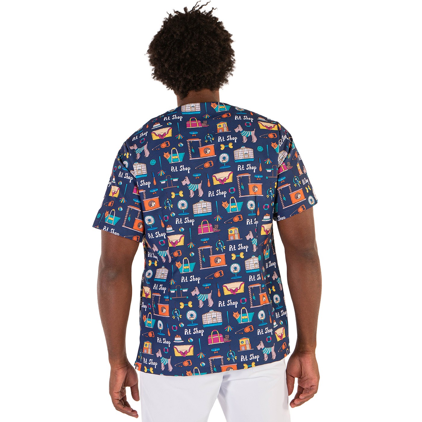 Enfermania Ropa blouse vétérinaire microfibre vétérinaire
