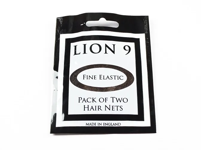 Lion Haircare 8mm Hairnets Lion 9 filet cheveux nylon lot 2