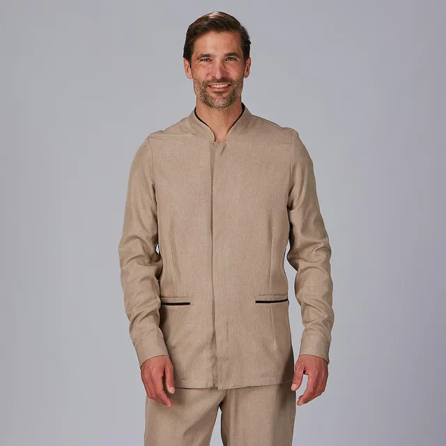 Gary's Duarte veste homme recyclée sable M hôtellerie