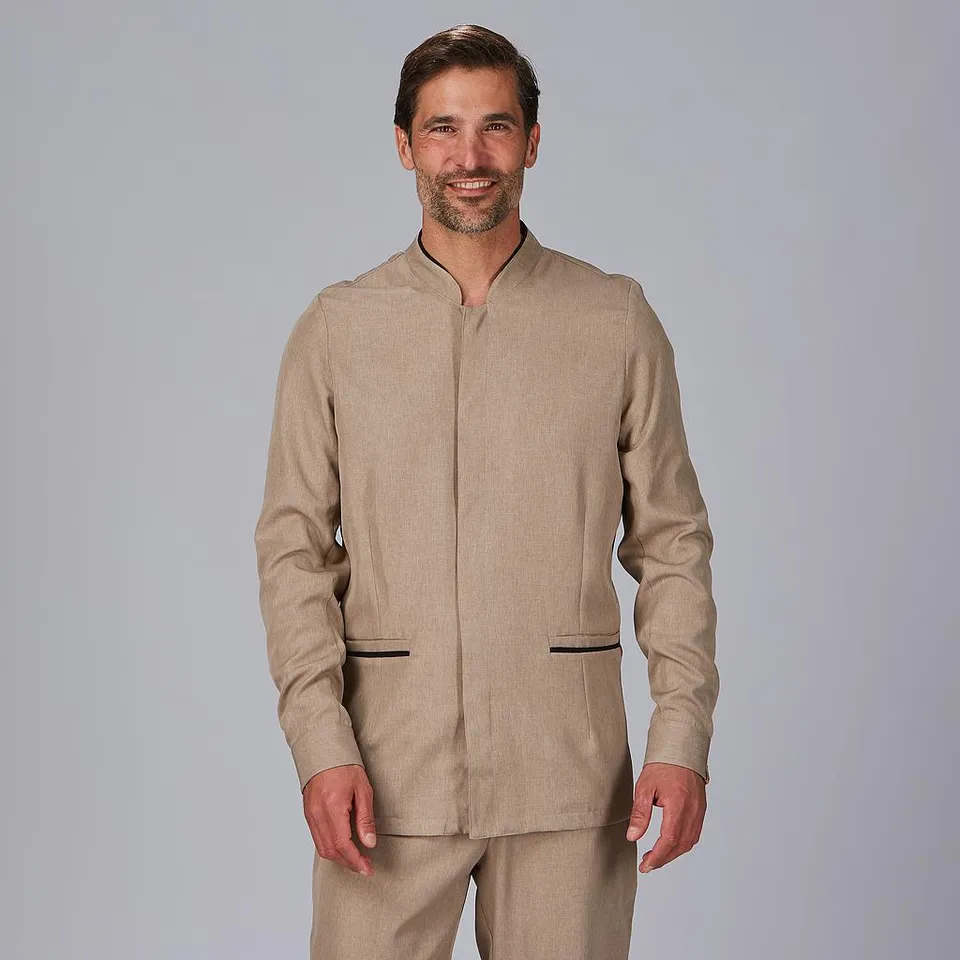 Gary's Duarte veste homme recyclée sable M hôtellerie
