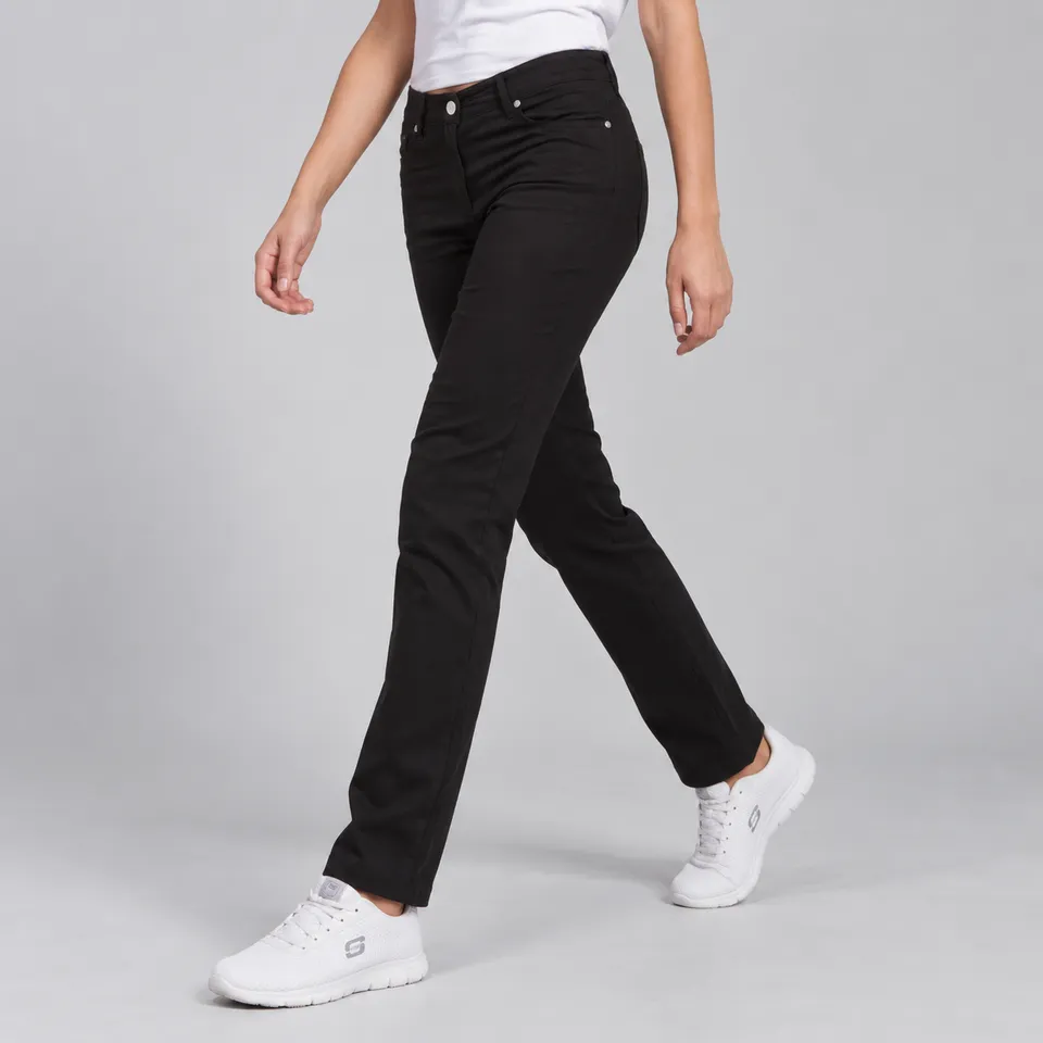 Gary's Jeans pantalon travail femme noir stretch 42
