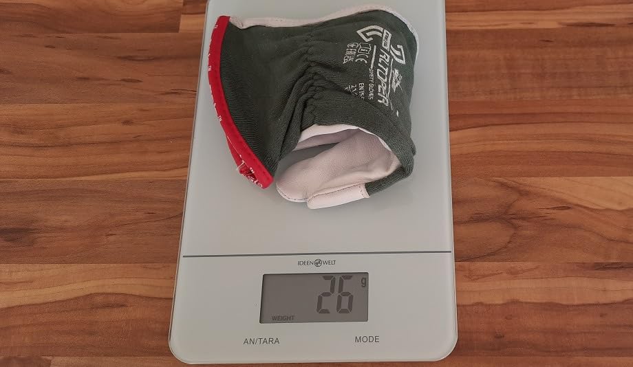 Reis Topgekon 7 gants de protection cuir vert taille 7
