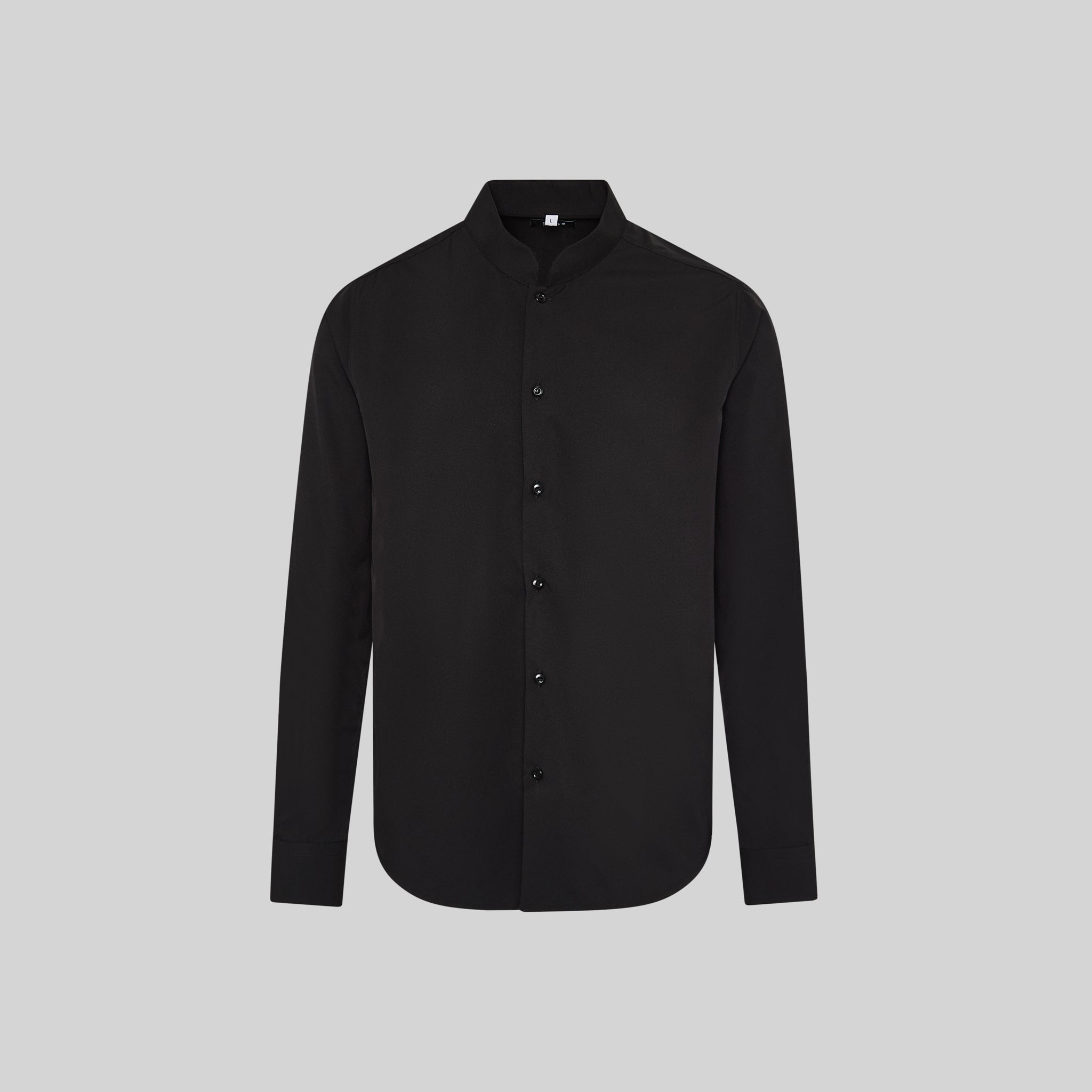 Gary's Shirts Matteo chemise slim homme 001 noir