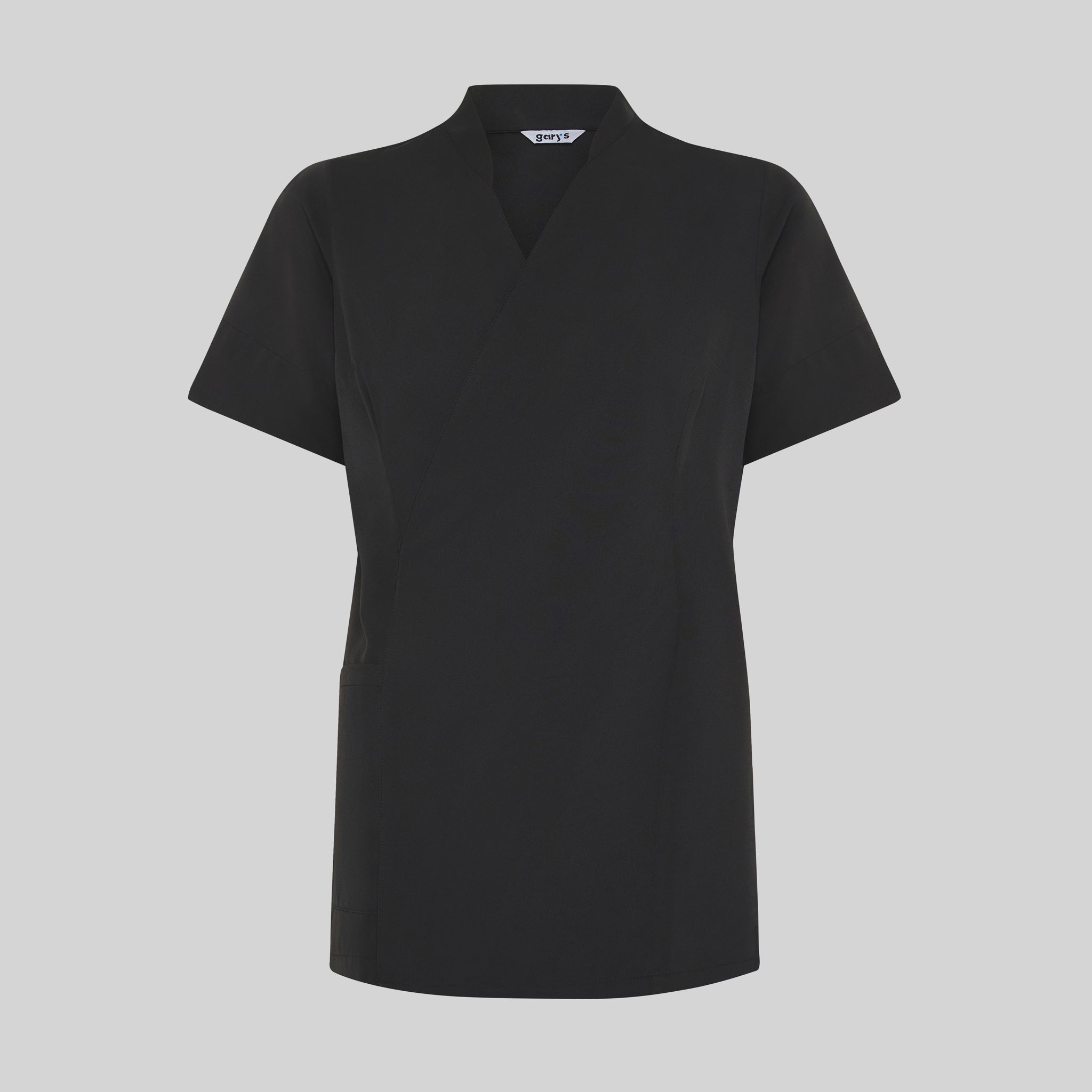 Gary's Cardota Kimono Blouse travail femme noire manches 3/4