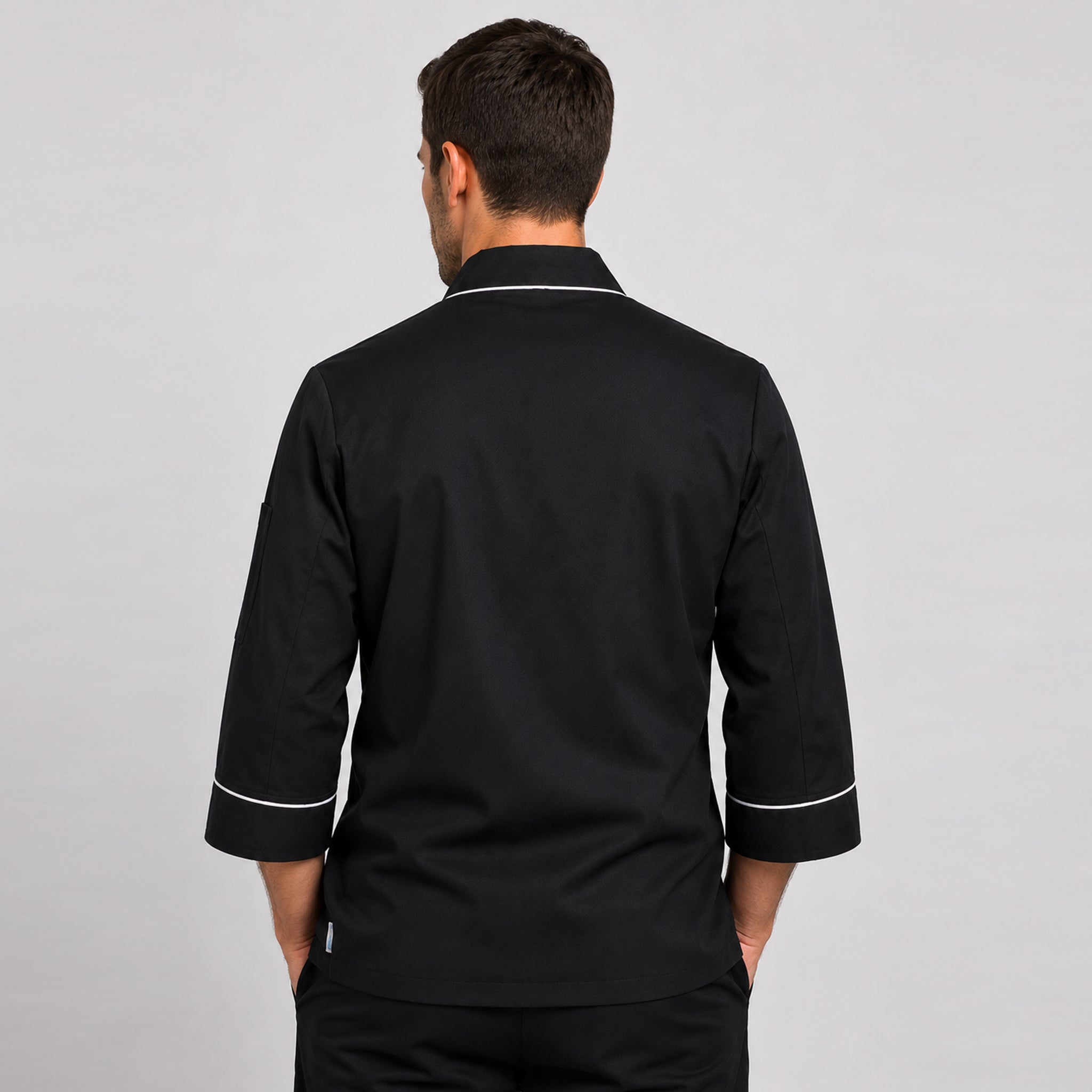 Gary's Chef veste cuisine Poseidon blanc unisexe