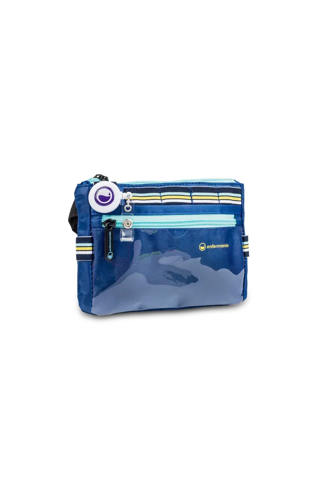 Enfermania Eighties banane organisateur bleue 20 cm