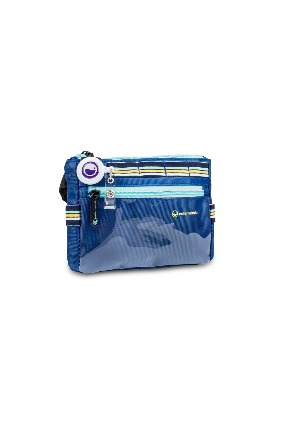 Enfermania Eighties banane organisateur bleue 20 cm
