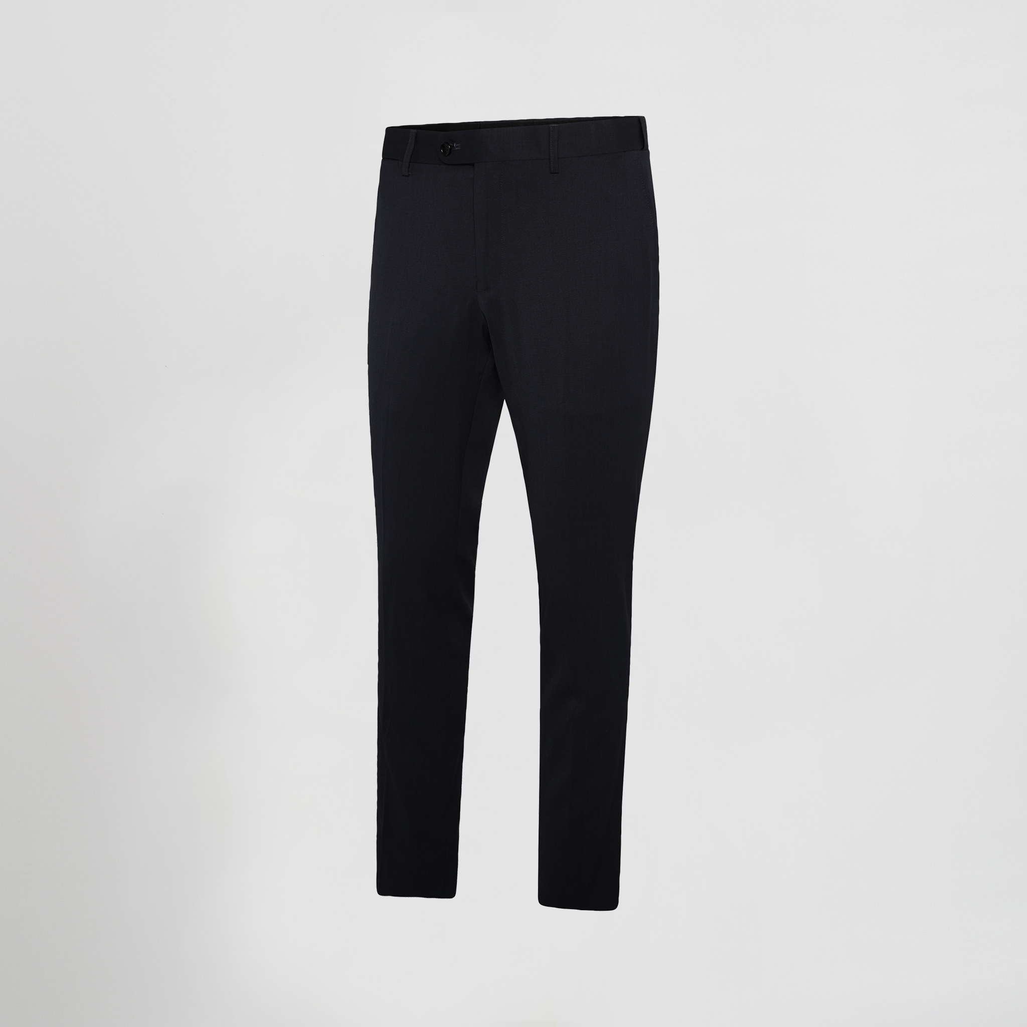 GARY'S Pantalon Homme Ceinture Stretch Noir Tailleur