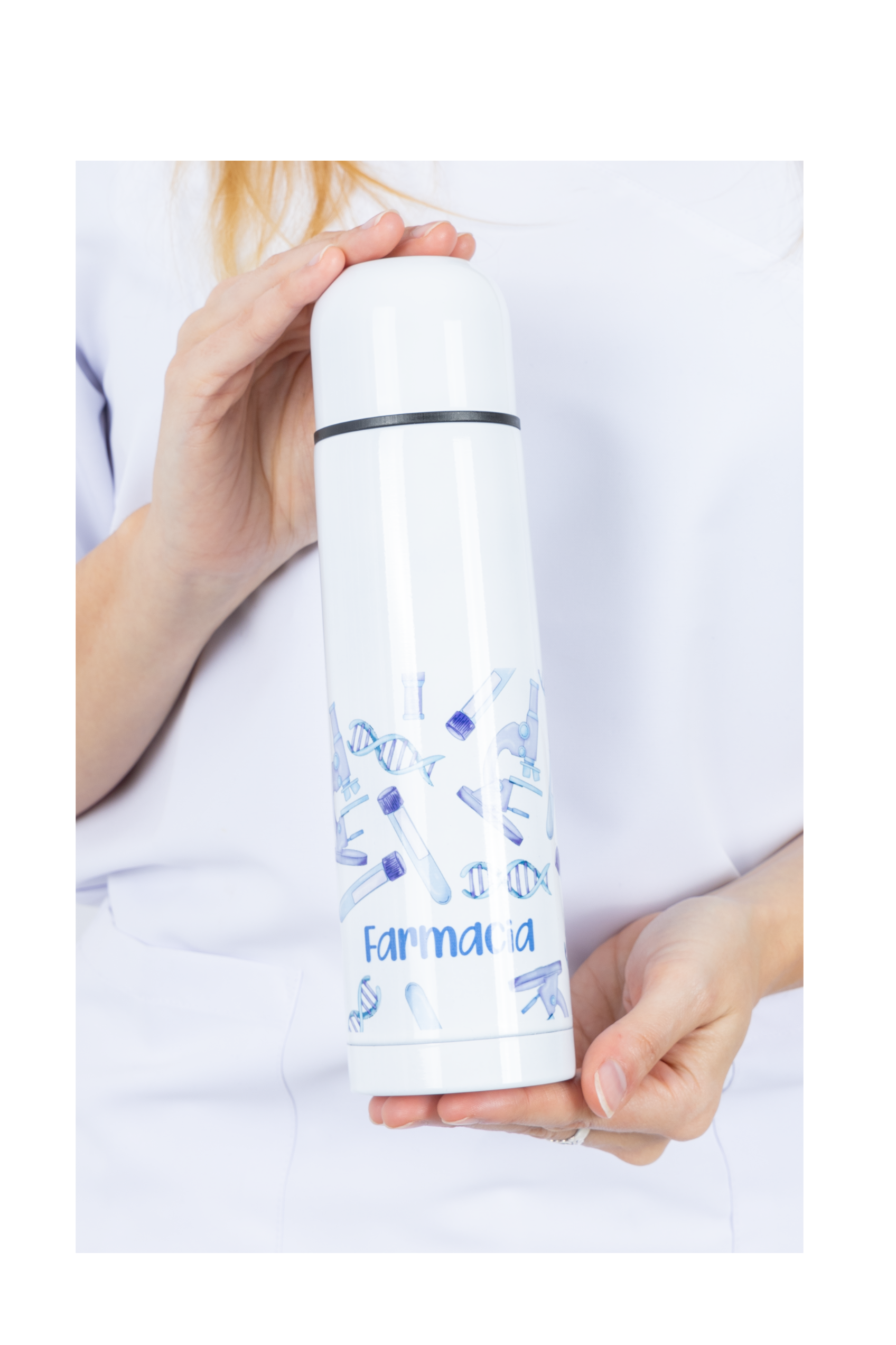 Enfermania Regalos mug isotherme labo 500 ml