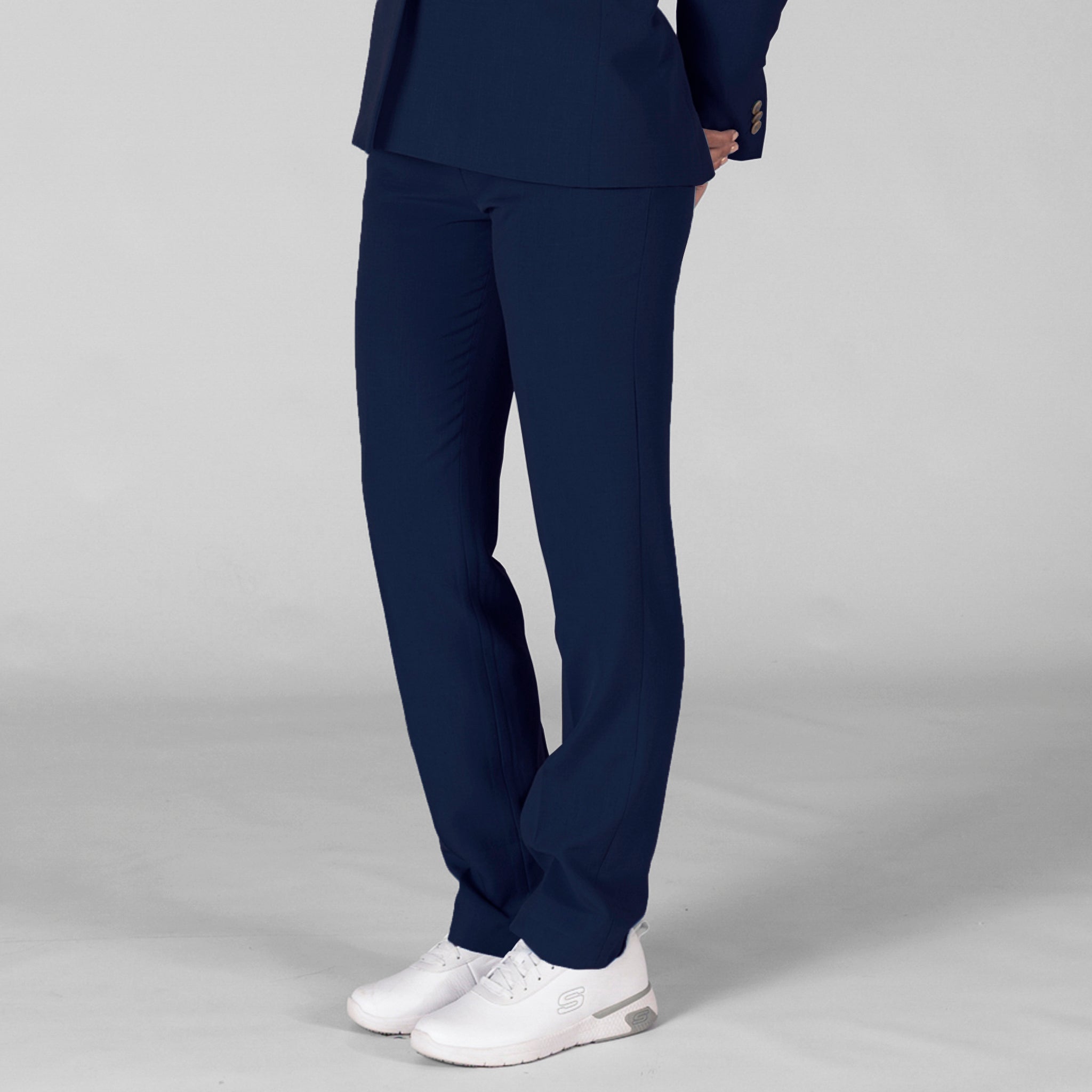 Gary's Pants pantalon femme X.Linen marine 42 stretch