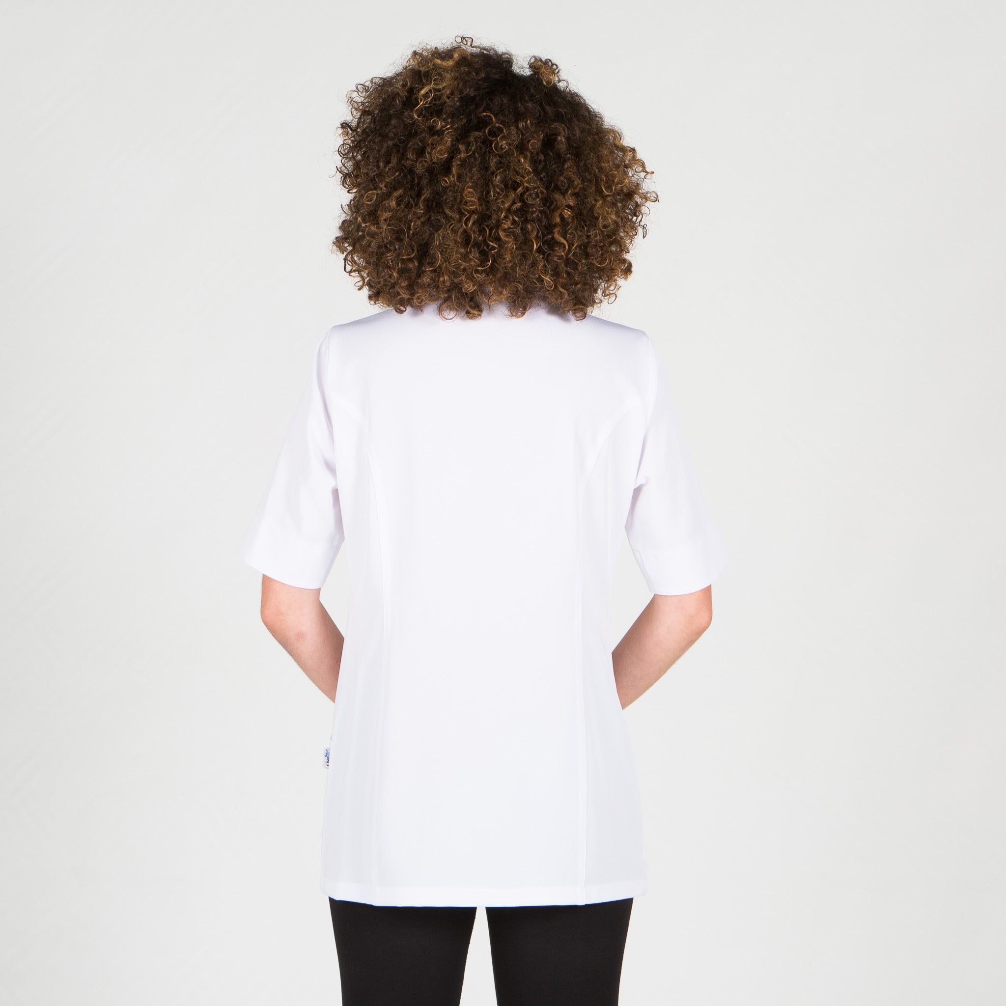 Gary's Abelia tunique femme noire manches courtes stretch