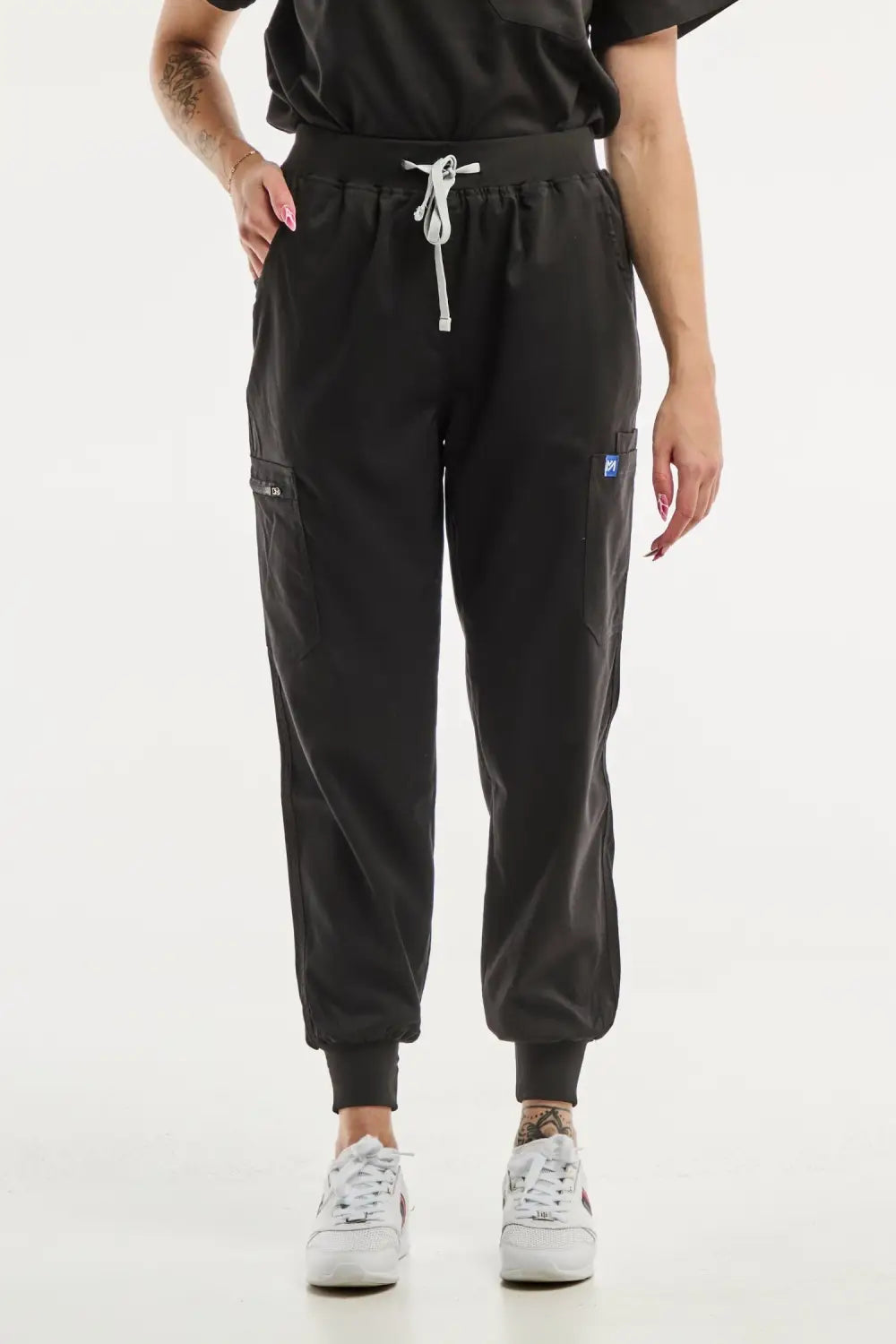 Aelin EMMA Jogger pantalon médical femme noir