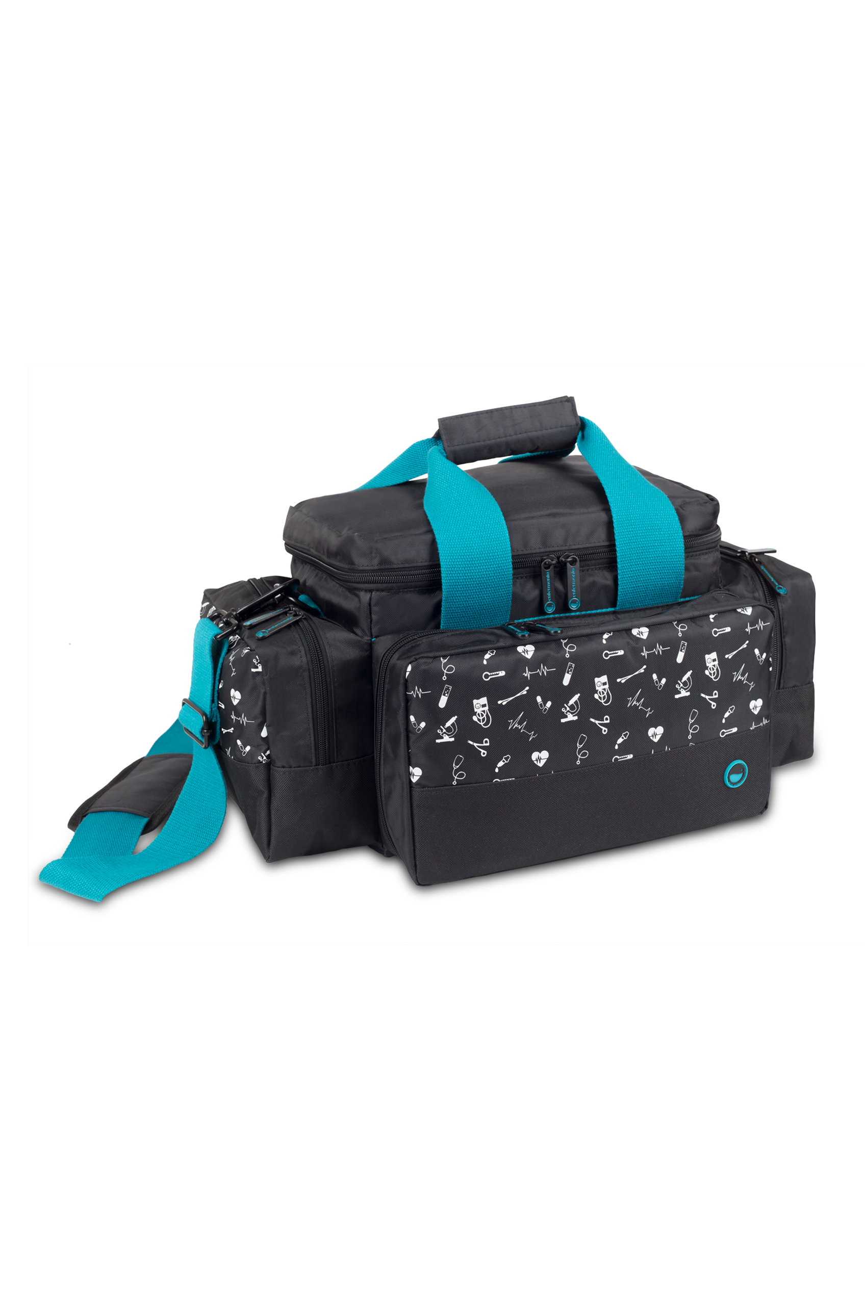 Enfermania Black Collection sac médical noir 21,6 L