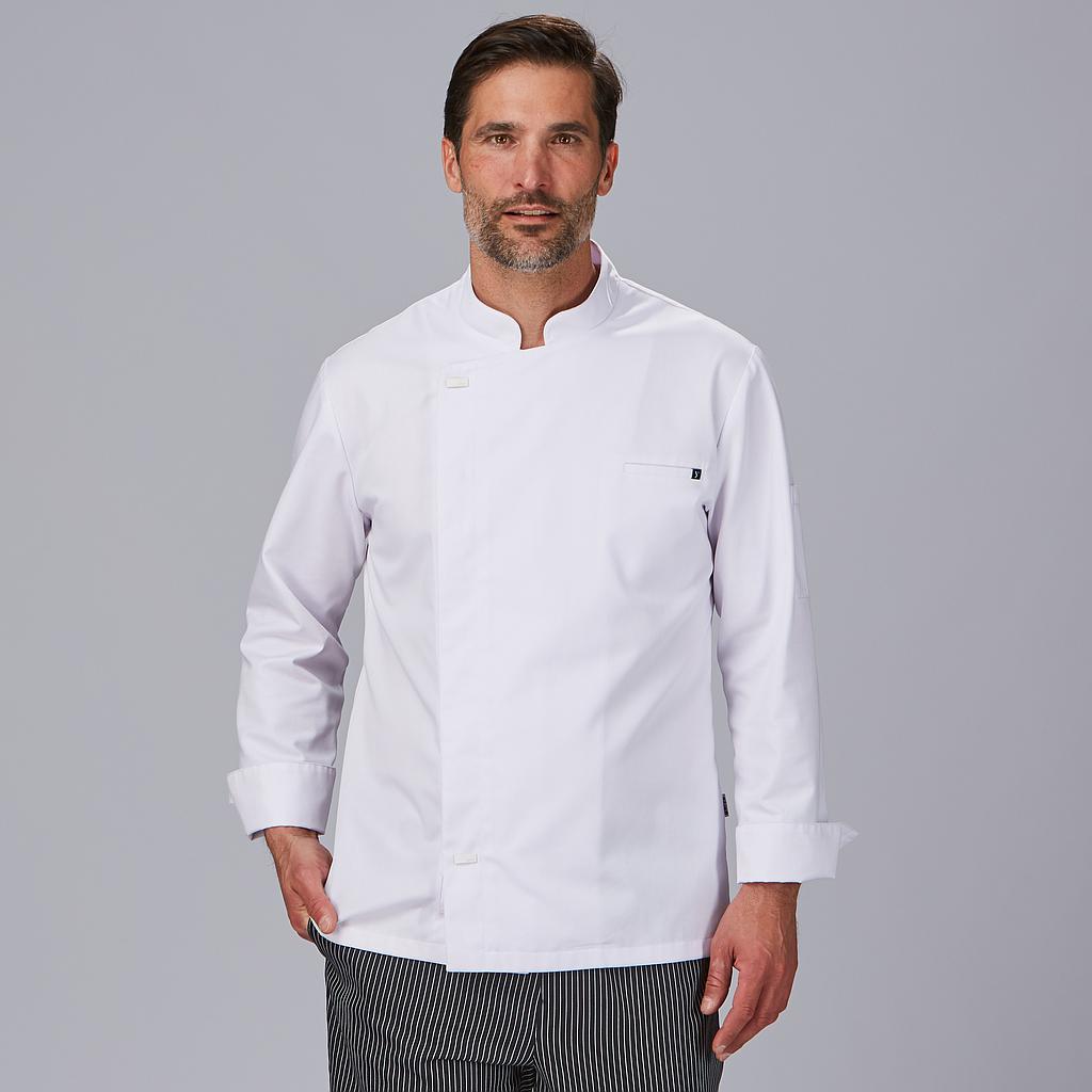 Gary's Molina veste cuisine blanche M antitache