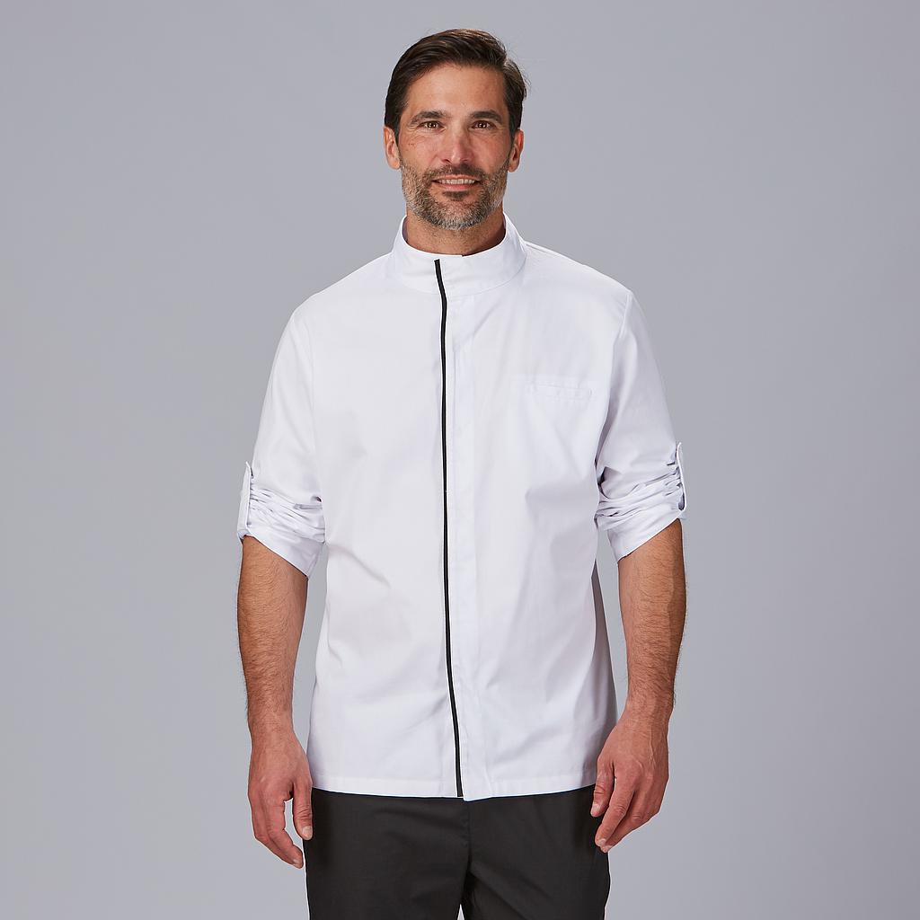 Gary's Andreu veste cuisine homme noire manches longues