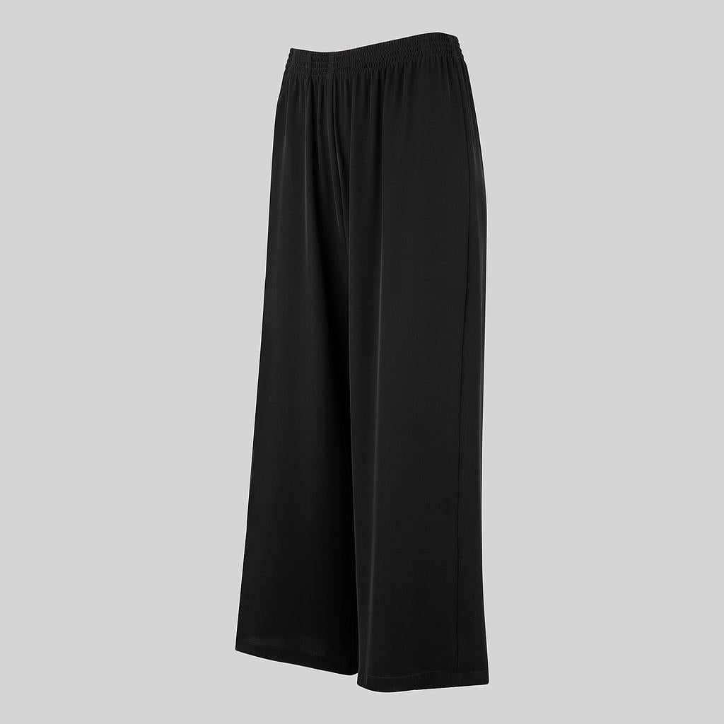 Gary's Crepe pantalon femme noir 001 taille élastique