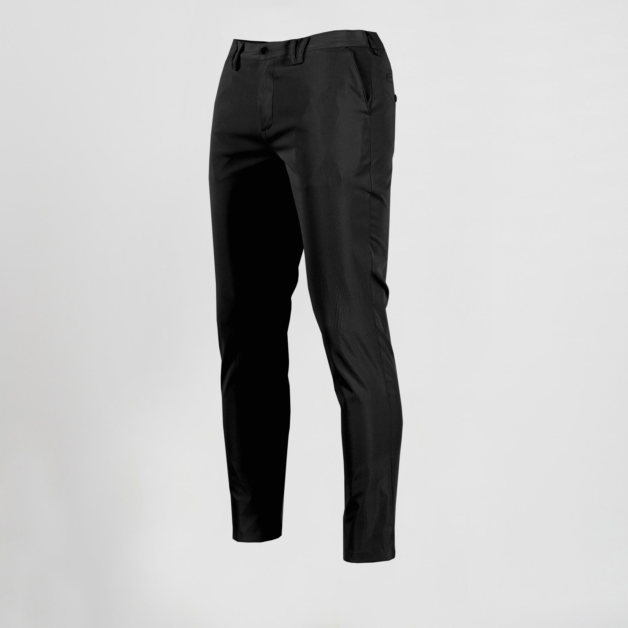 Gary's T400 pantalon chino homme noir infroissable